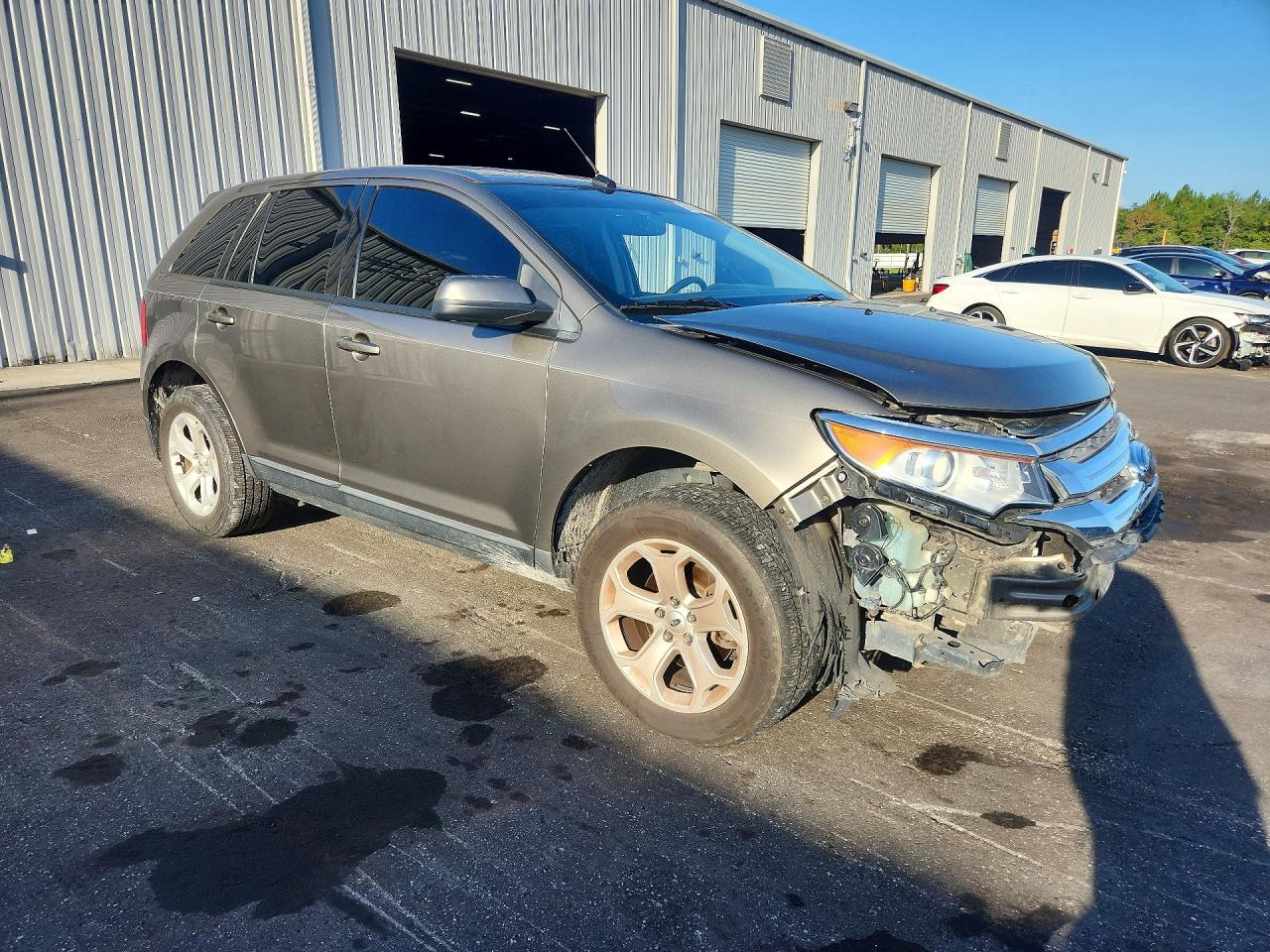 2013 Ford Edge Sel Brown vin: 2FMDK3JC4DBB65703