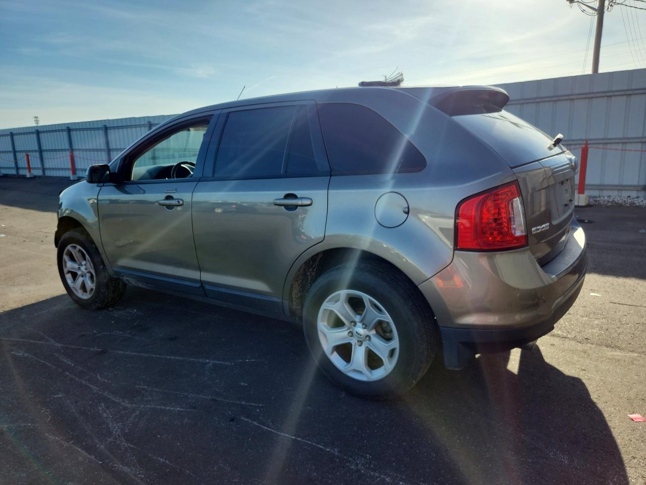 2013 Ford Edge Sel Brown vin: 2FMDK3JC4DBB65703