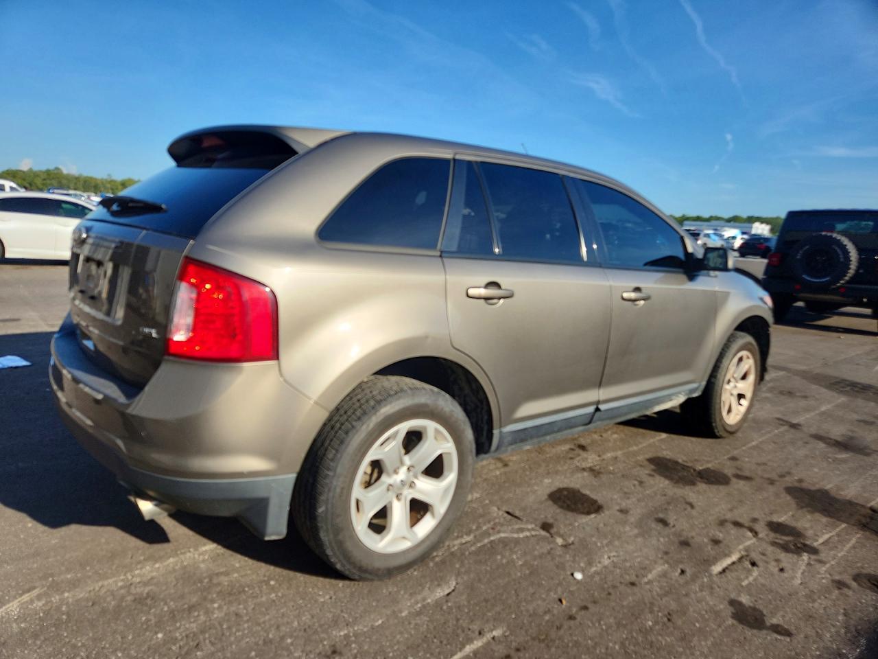 2013 Ford Edge Sel Brown vin: 2FMDK3JC4DBB65703