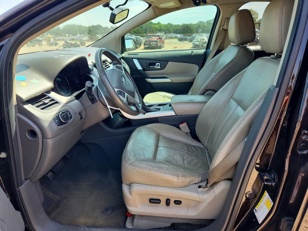 2013 Ford Edge Sel Brown vin: 2FMDK3JC4DBC25138