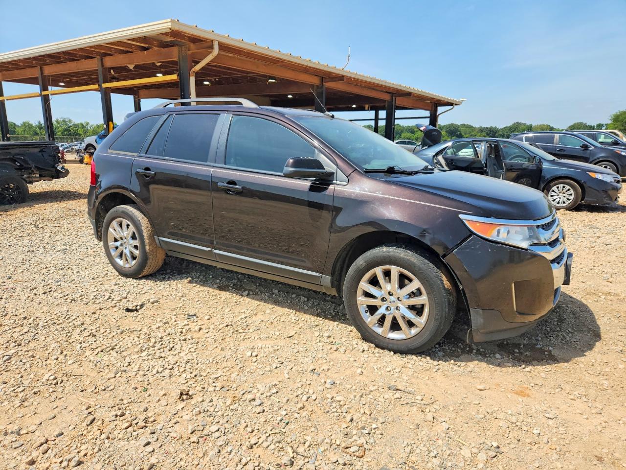 2013 Ford Edge Sel Brown vin: 2FMDK3JC4DBC25138