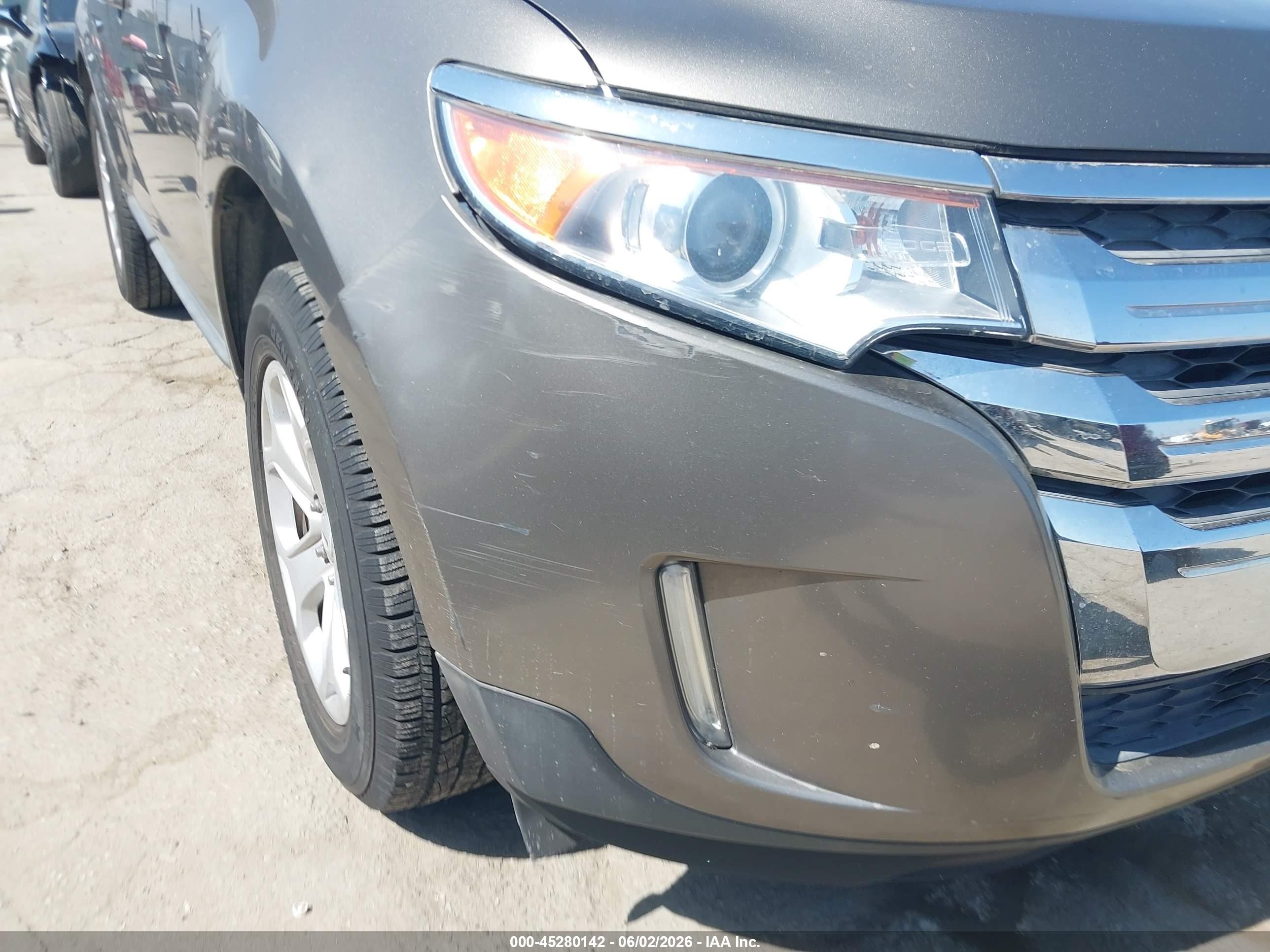 2013 Ford Edge Sel Коричневый vin: 2FMDK3JC4DBC45888