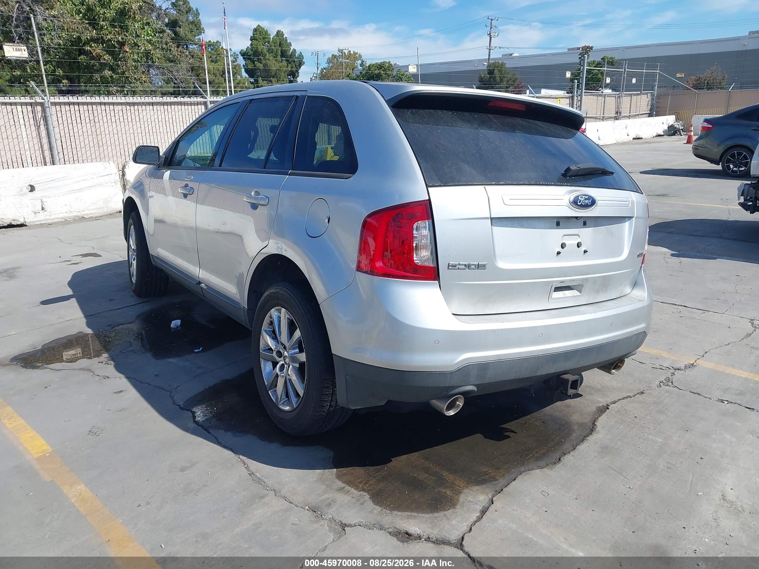 2013 Ford Edge Sel Серебряный vin: 2FMDK3JC4DBE07941