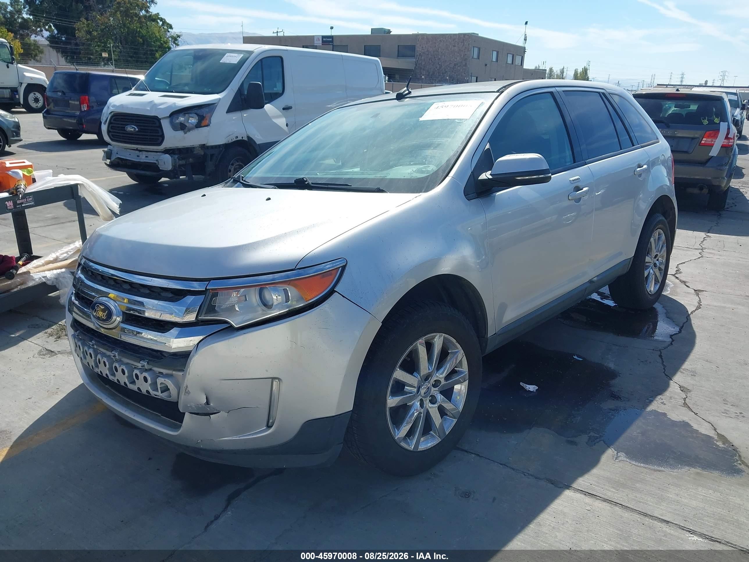2013 Ford Edge Sel Серебряный vin: 2FMDK3JC4DBE07941
