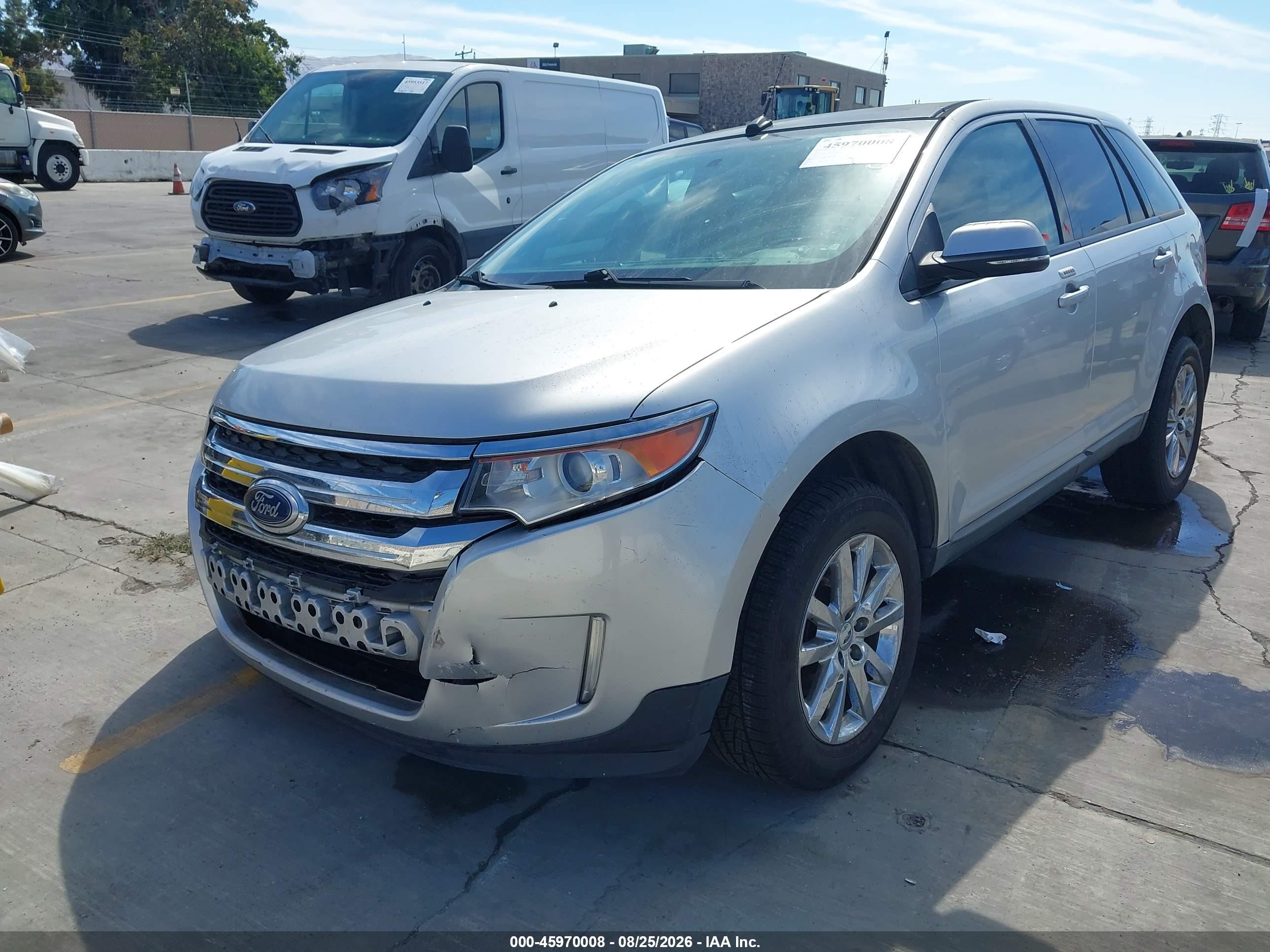 2013 Ford Edge Sel Серебряный vin: 2FMDK3JC4DBE07941