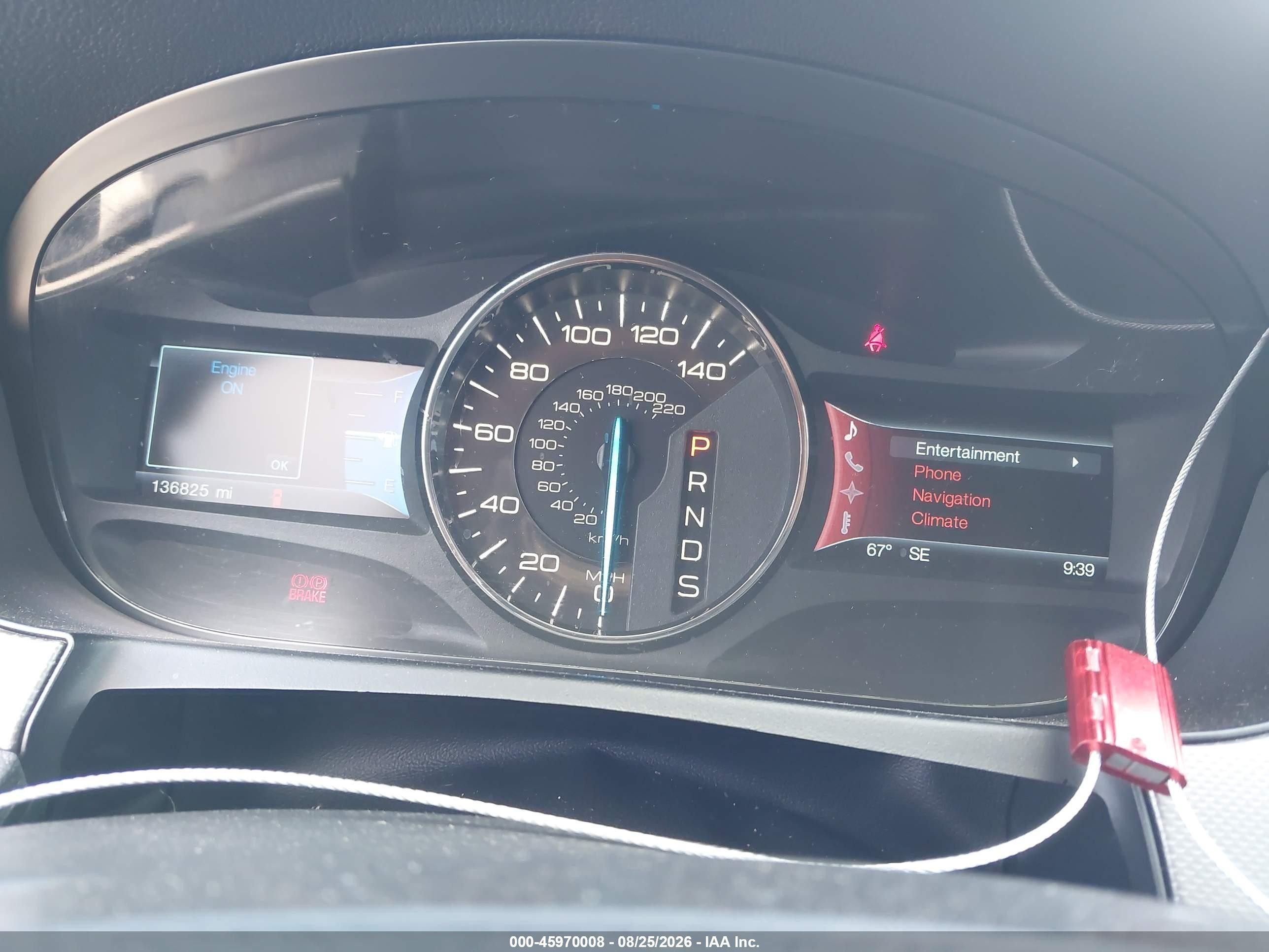 2013 Ford Edge Sel Серебряный vin: 2FMDK3JC4DBE07941