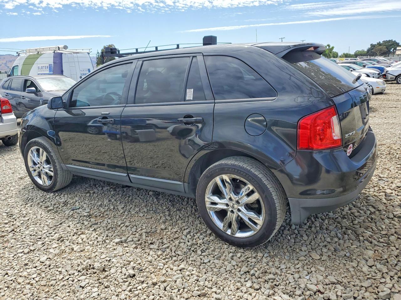 2013 Ford Edge Sel Black vin: 2FMDK3JC4DBE19099