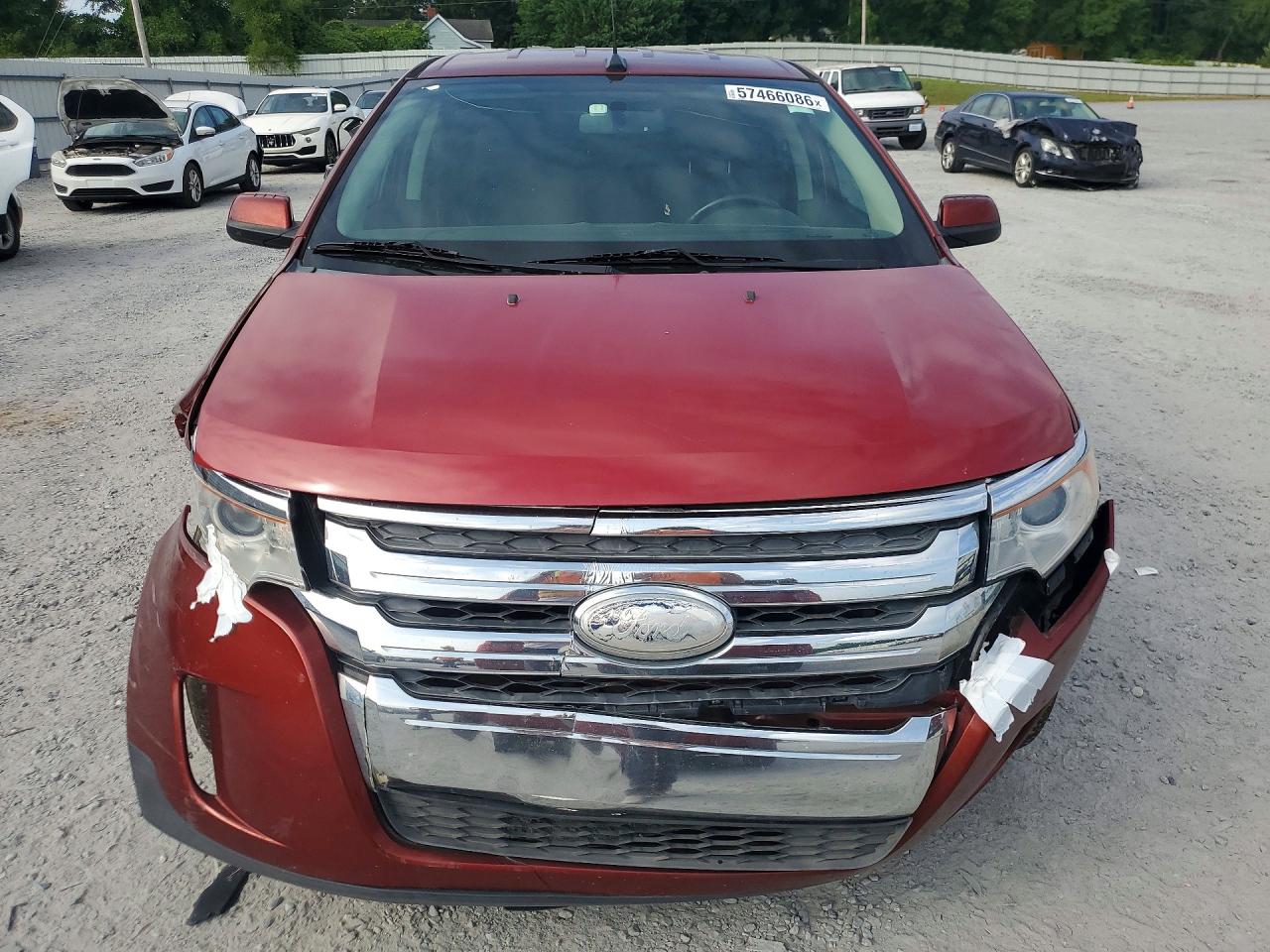 2014 Ford Edge Sel Красный vin: 2FMDK3JC4EBA34904