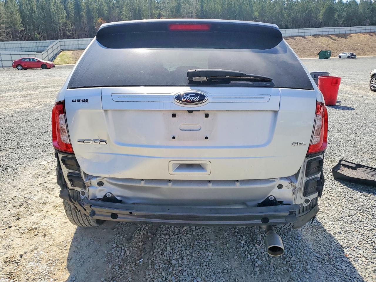 2014 Ford Edge Sel Silver vin: 2FMDK3JC4EBA36586