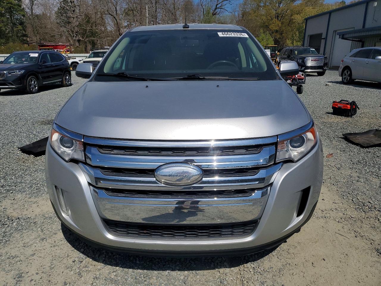 2014 Ford Edge Sel Silver vin: 2FMDK3JC4EBA36586