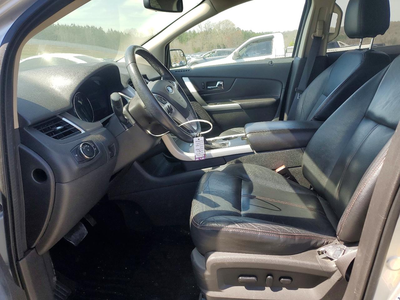 2014 Ford Edge Sel Silver vin: 2FMDK3JC4EBA36586