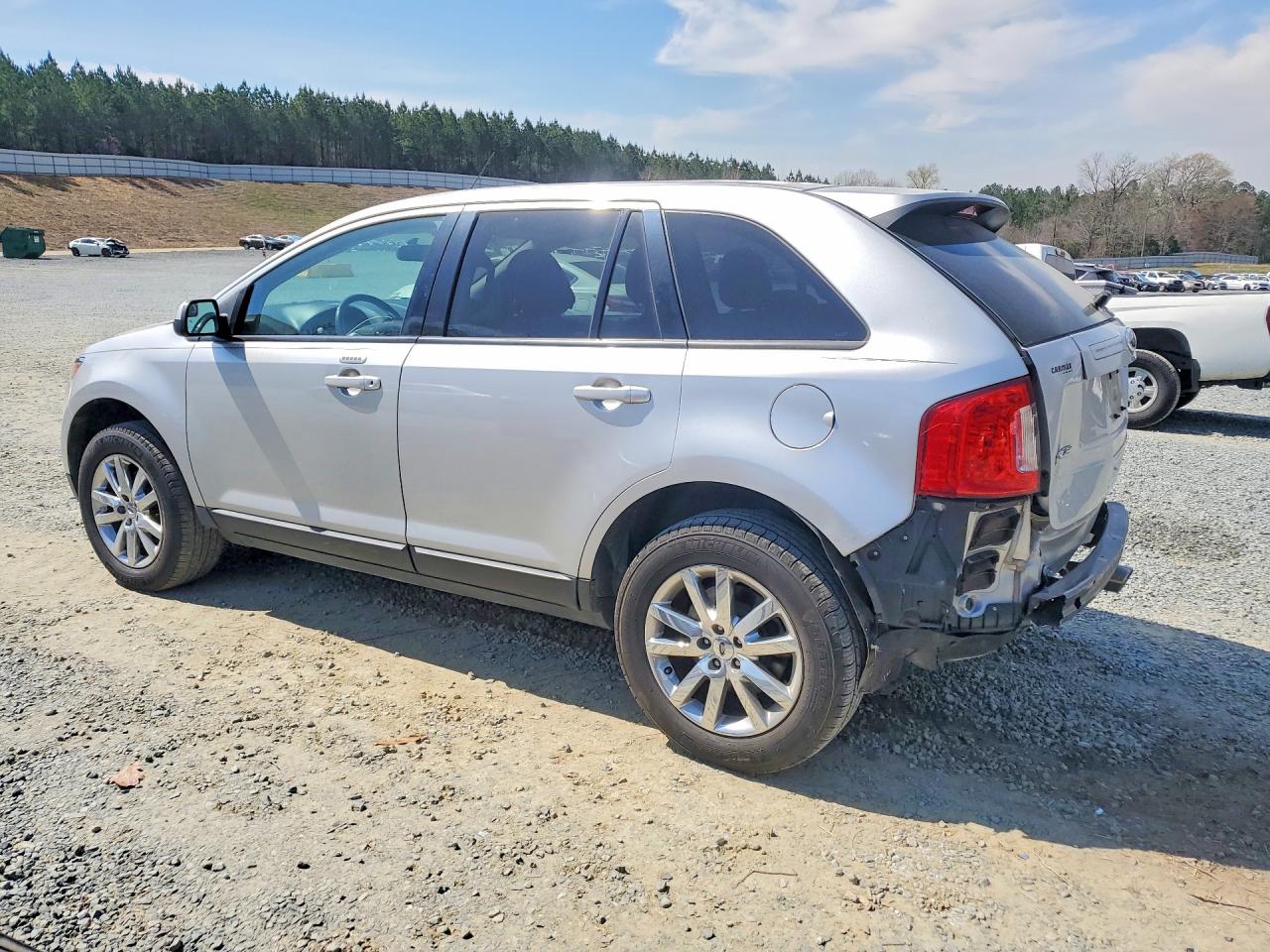 2014 Ford Edge Sel Silver vin: 2FMDK3JC4EBA36586
