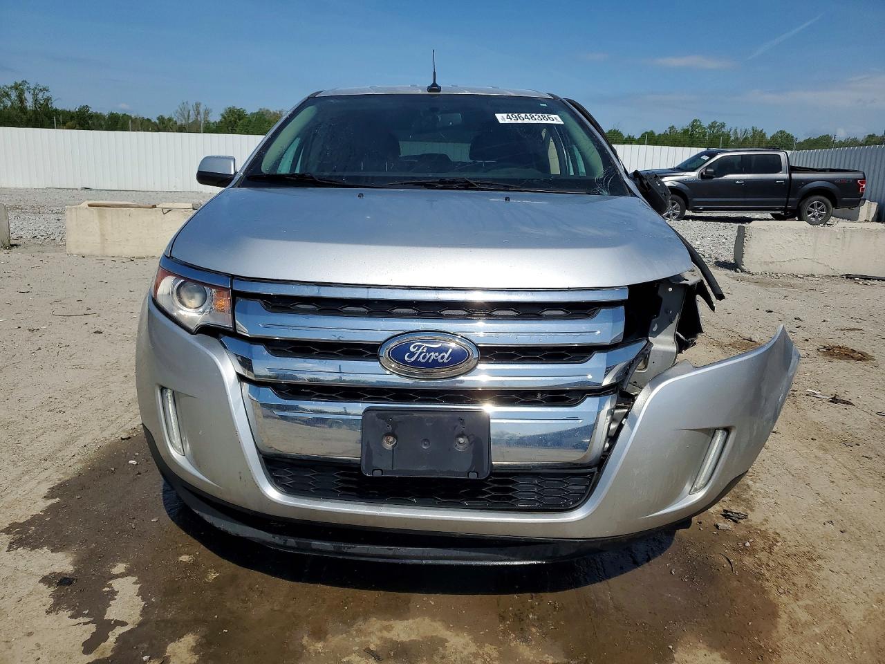 2014 Ford Edge Sel Silver vin: 2FMDK3JC4EBA96187