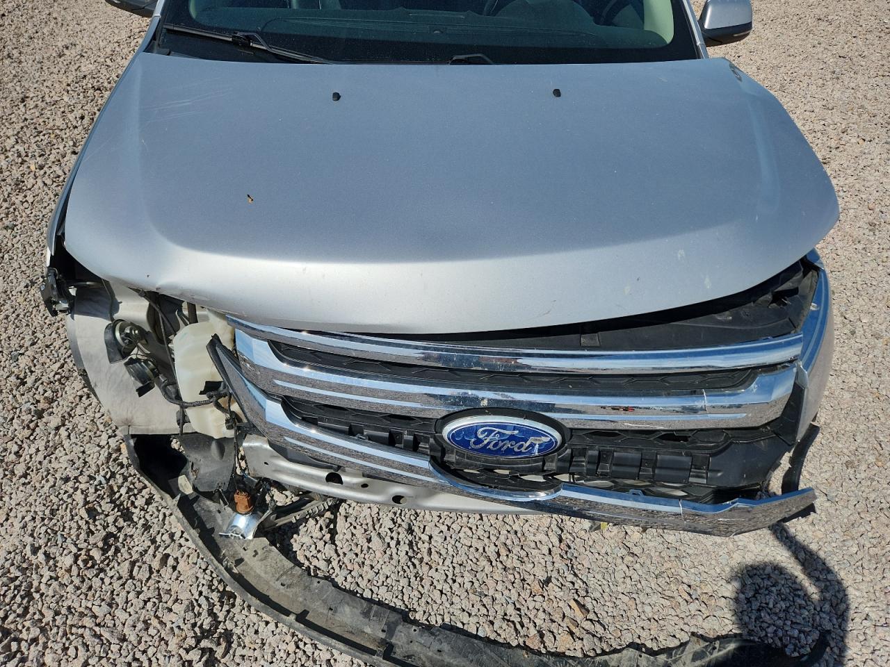 2014 Ford Edge Sel Silver vin: 2FMDK3JC4EBB09892