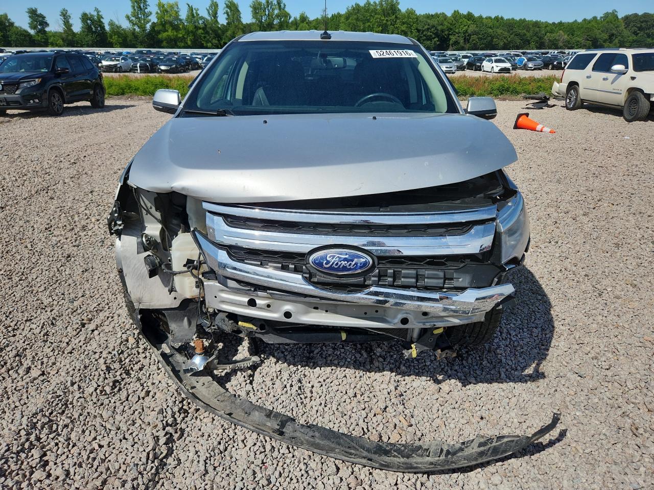 2014 Ford Edge Sel Silver vin: 2FMDK3JC4EBB09892
