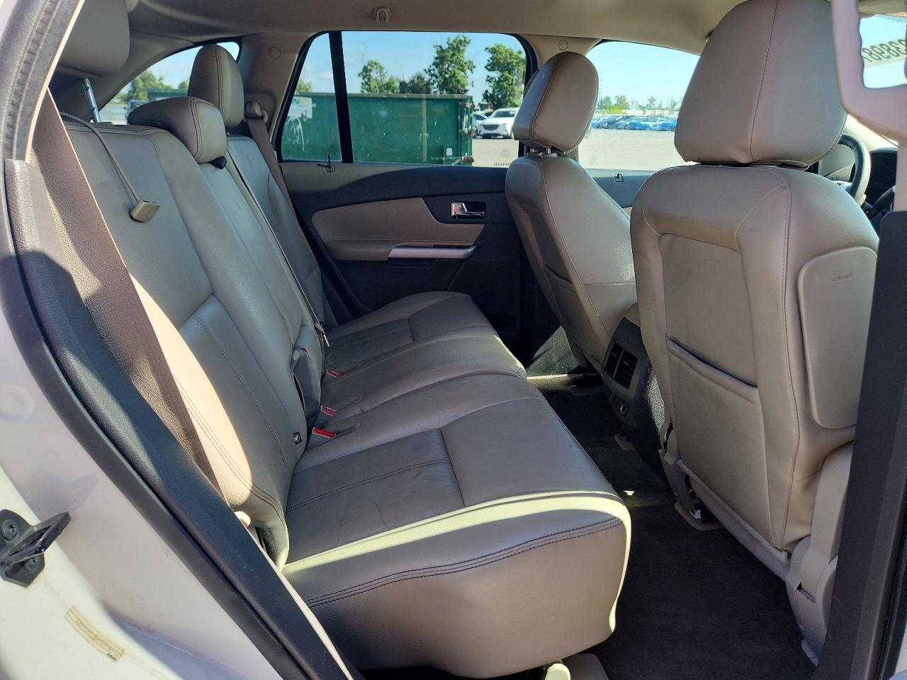2014 Ford Edge Sel White vin: 2FMDK3JC4EBB74970