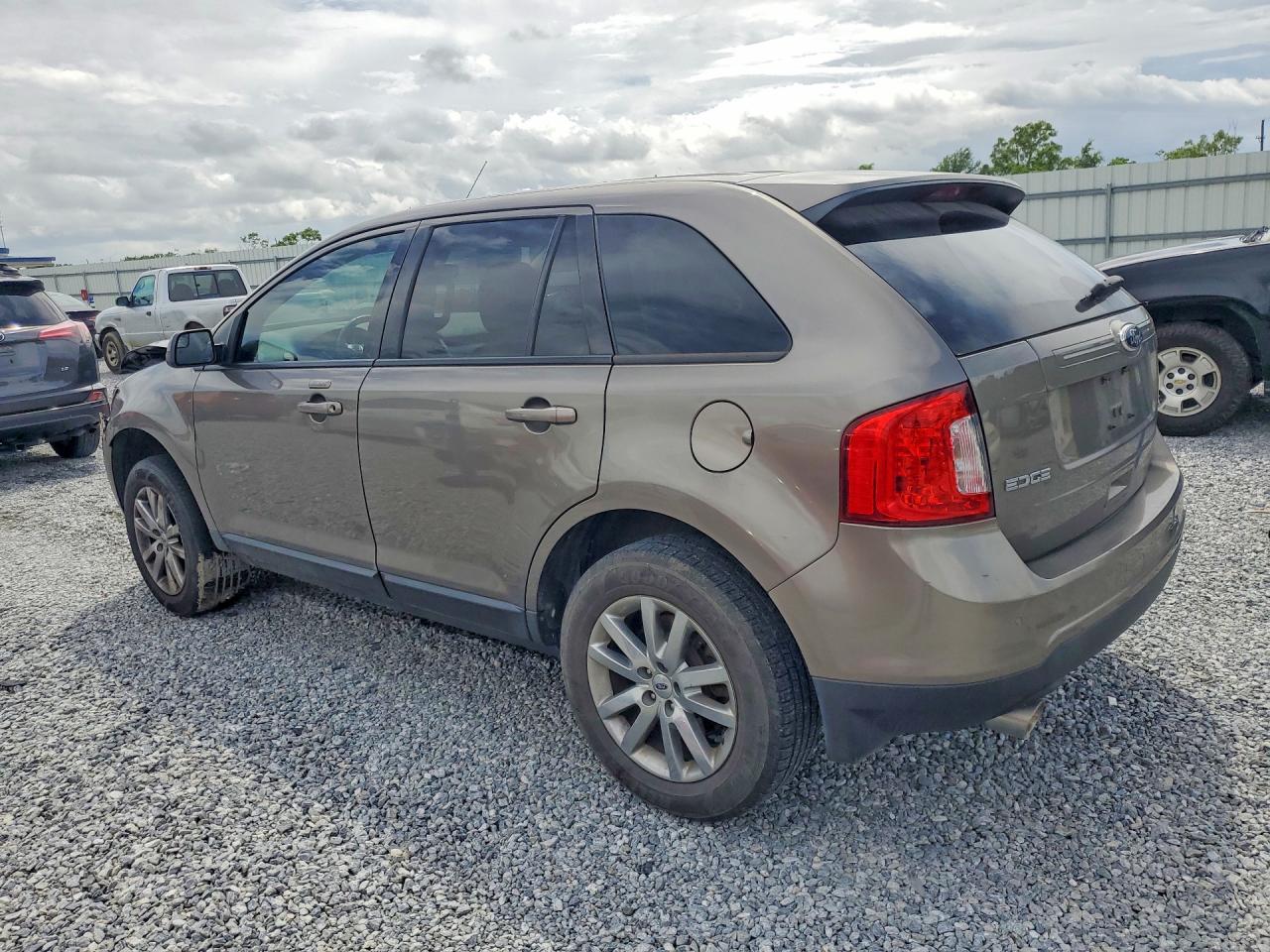 2014 Ford Edge Sel Tan vin: 2FMDK3JC4EBB75018