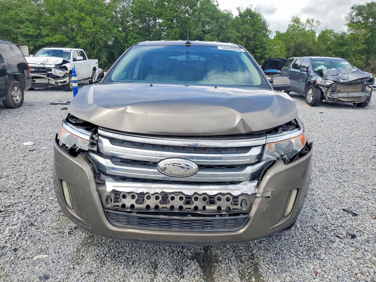 2014 Ford Edge Sel Tan vin: 2FMDK3JC4EBB75018
