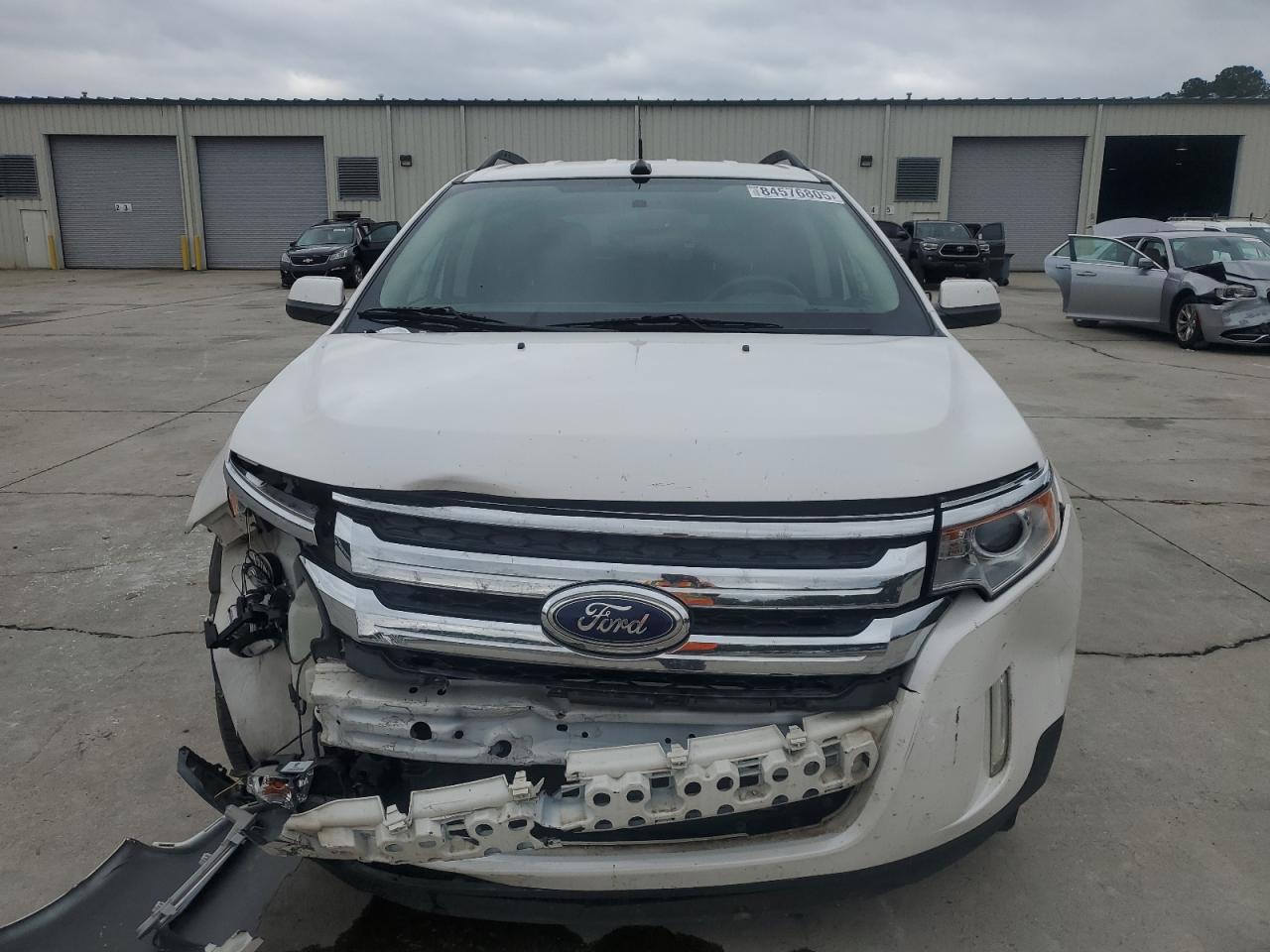 2014 Ford Edge White vin: 2FMDK3JC4EBB85354