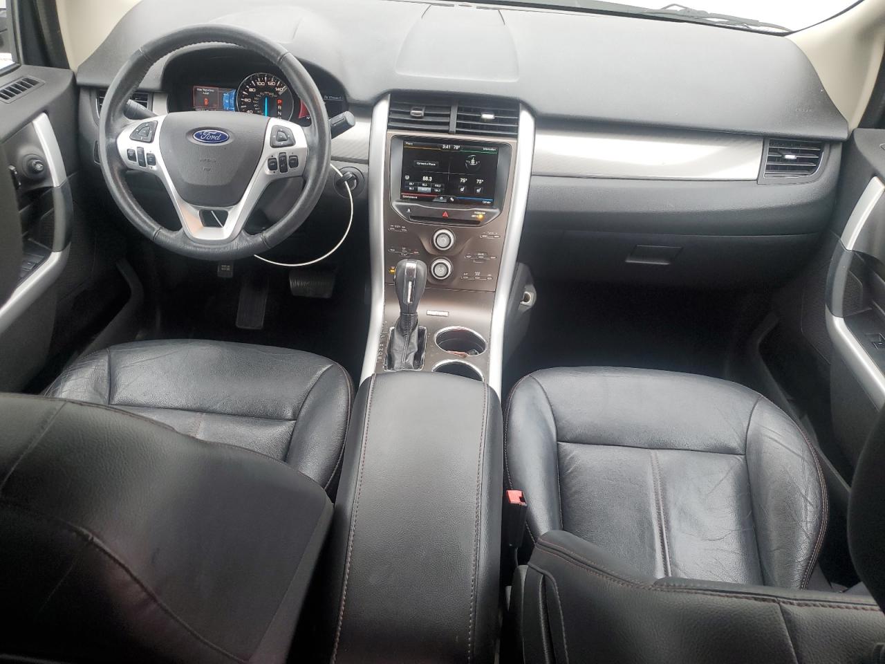 2014 Ford Edge White vin: 2FMDK3JC4EBB85354
