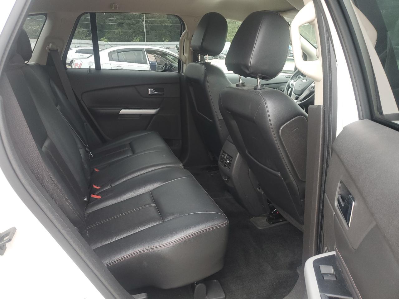 2014 Ford Edge White vin: 2FMDK3JC4EBB85354