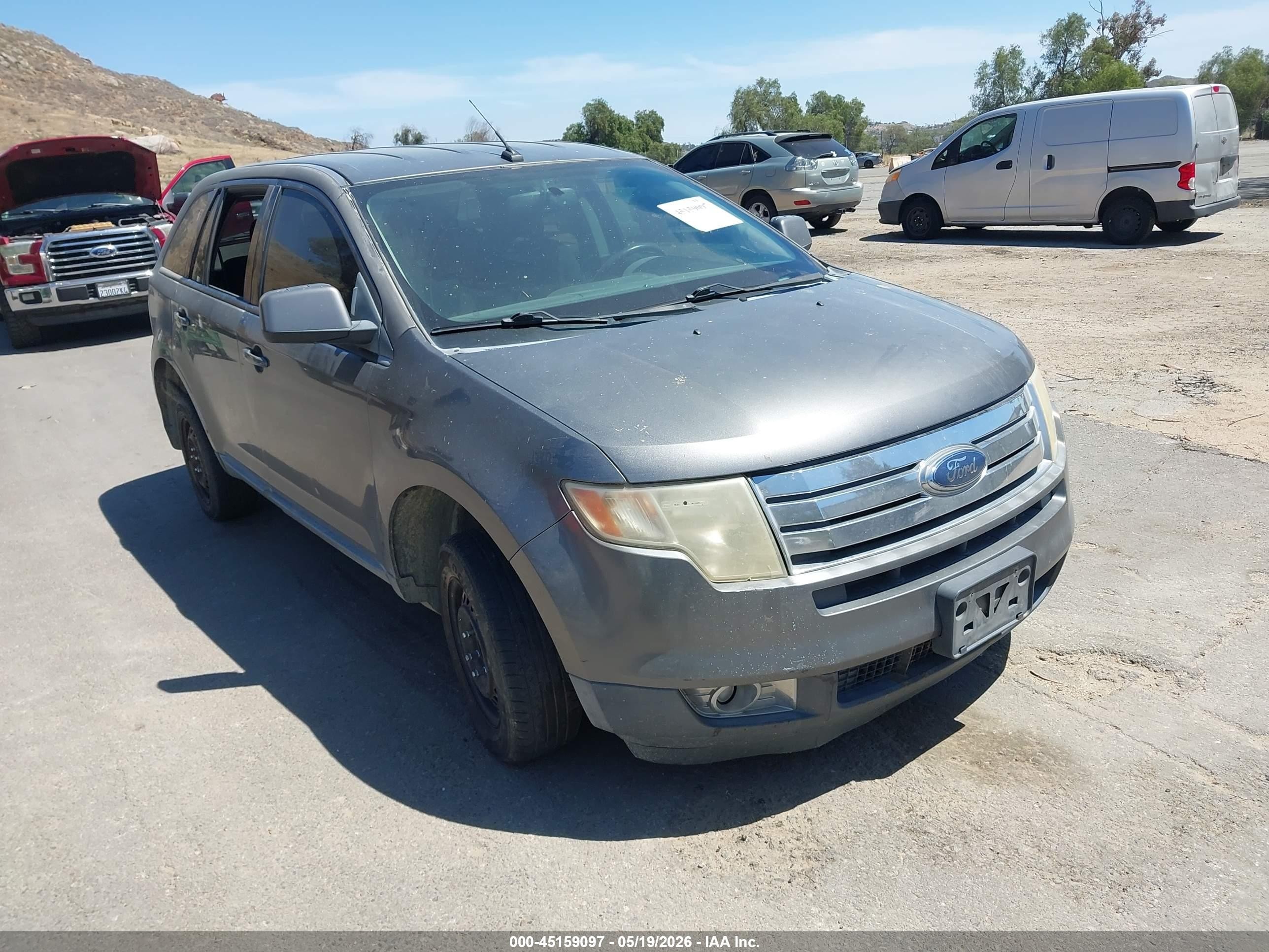 2010 Ford Edge Sel Серый vin: 2FMDK3JC5ABA35974