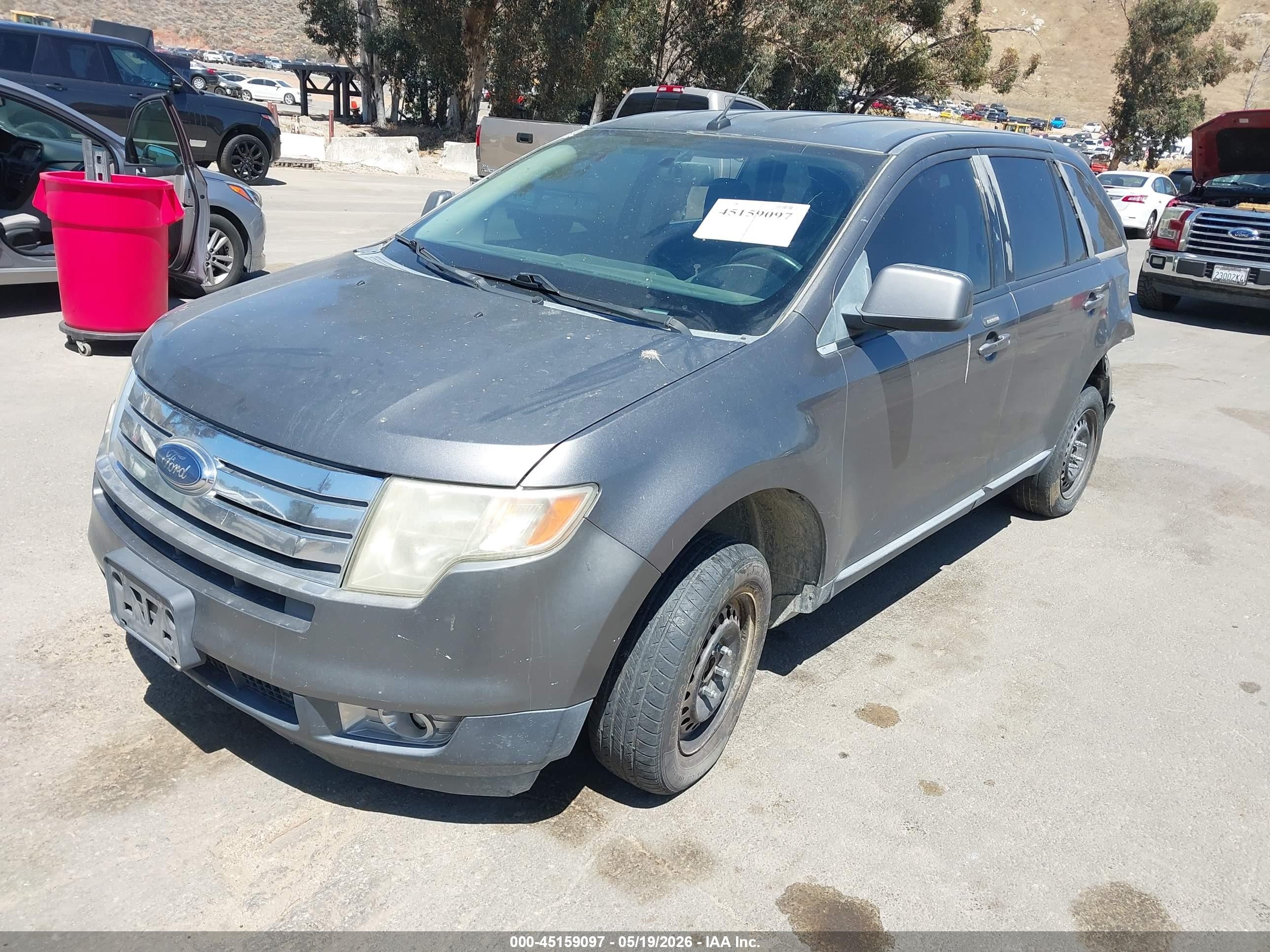 2010 Ford Edge Sel Серый vin: 2FMDK3JC5ABA35974