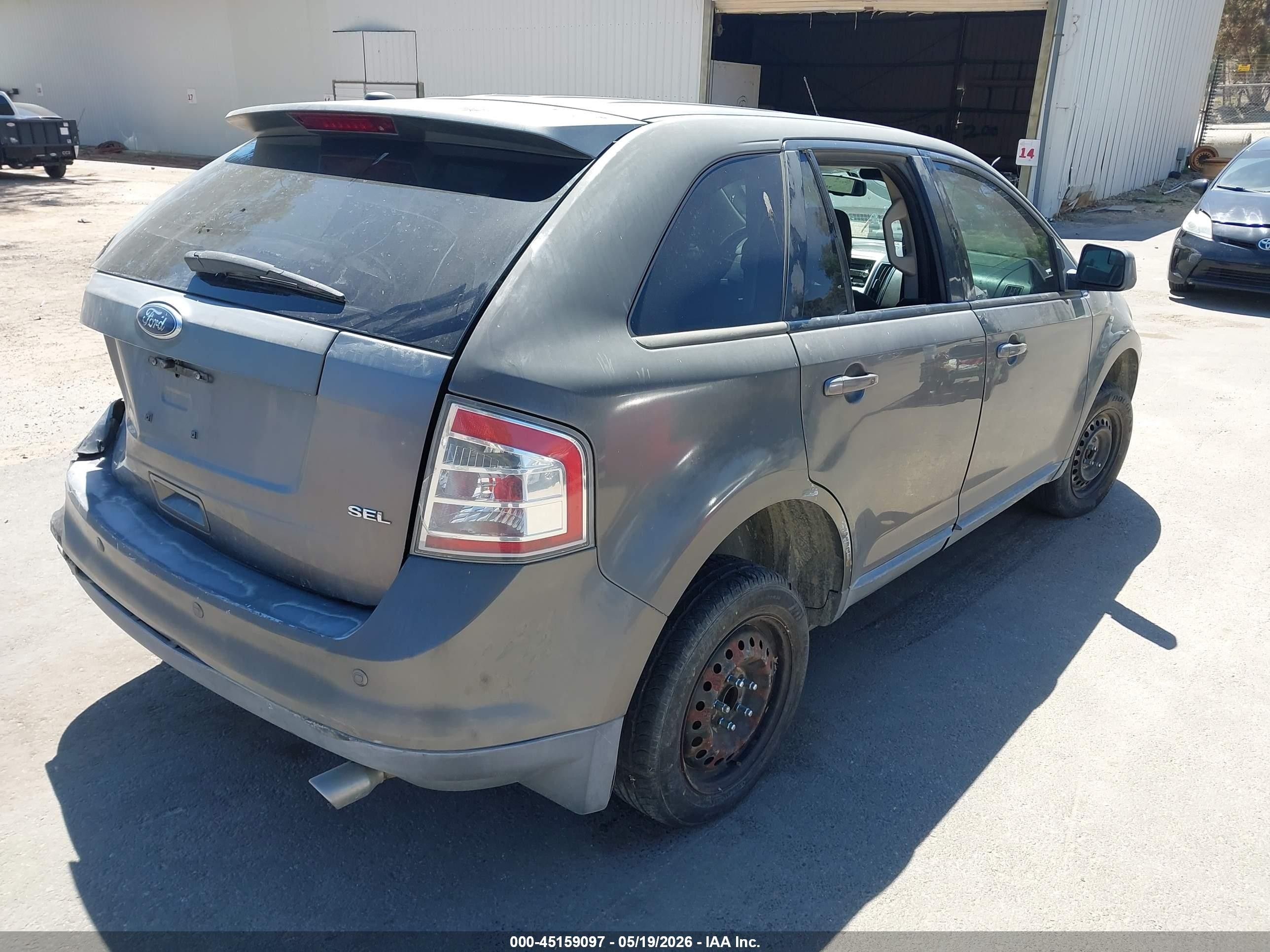 2010 Ford Edge Sel Серый vin: 2FMDK3JC5ABA35974