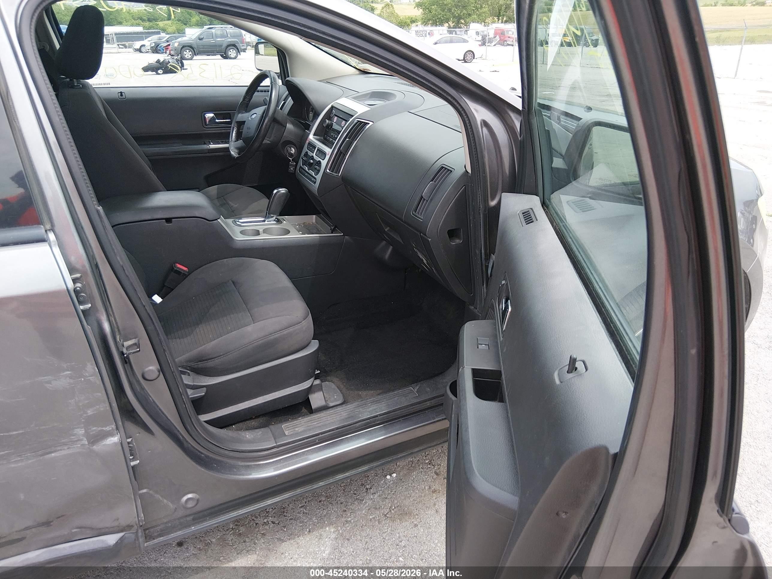 2010 Ford Edge Sel Gray vin: 2FMDK3JC5ABB03349