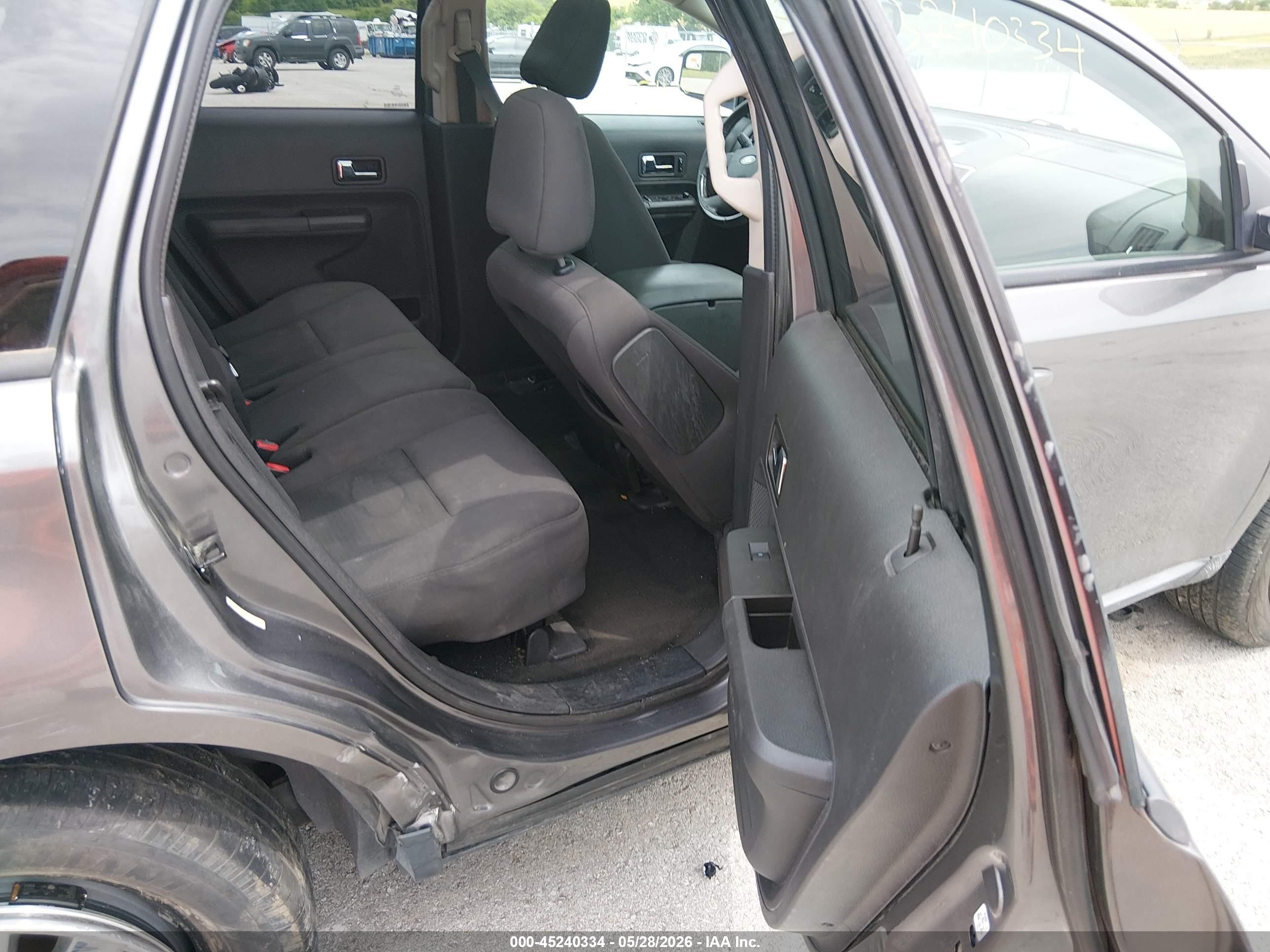 2010 Ford Edge Sel Gray vin: 2FMDK3JC5ABB03349