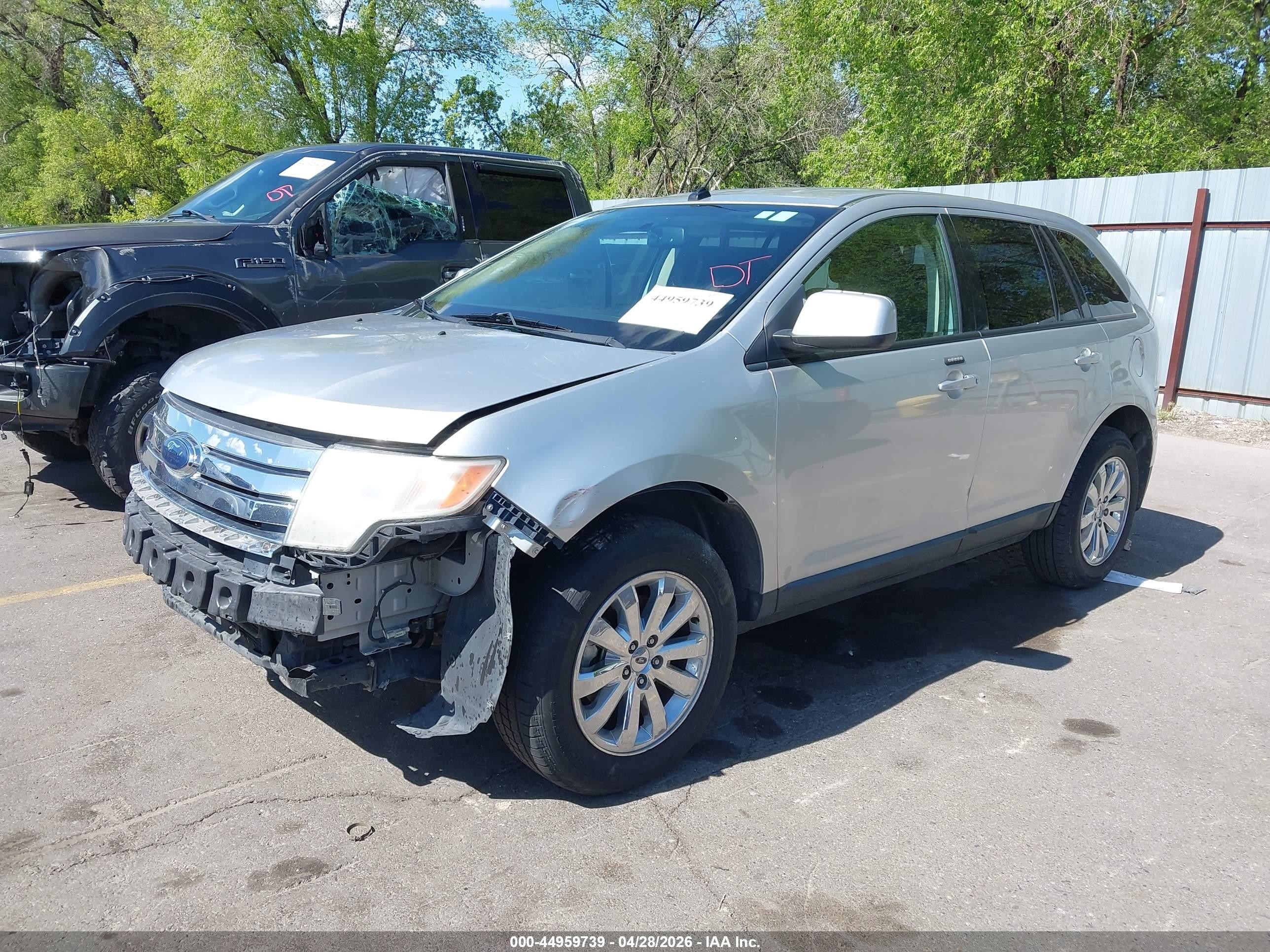 2010 Ford Edge Sel Silver vin: 2FMDK3JC5ABB59047