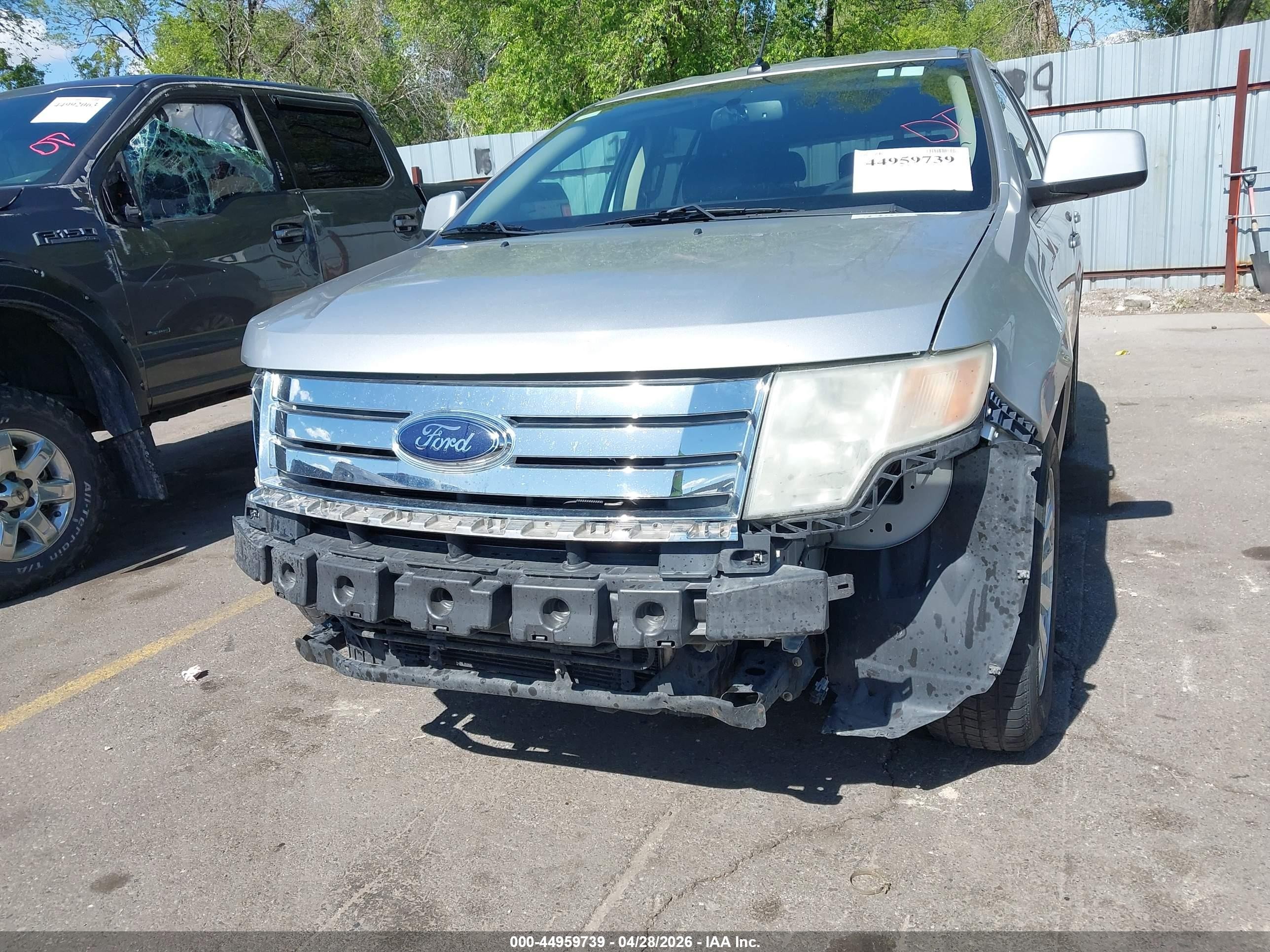 2010 Ford Edge Sel Silver vin: 2FMDK3JC5ABB59047