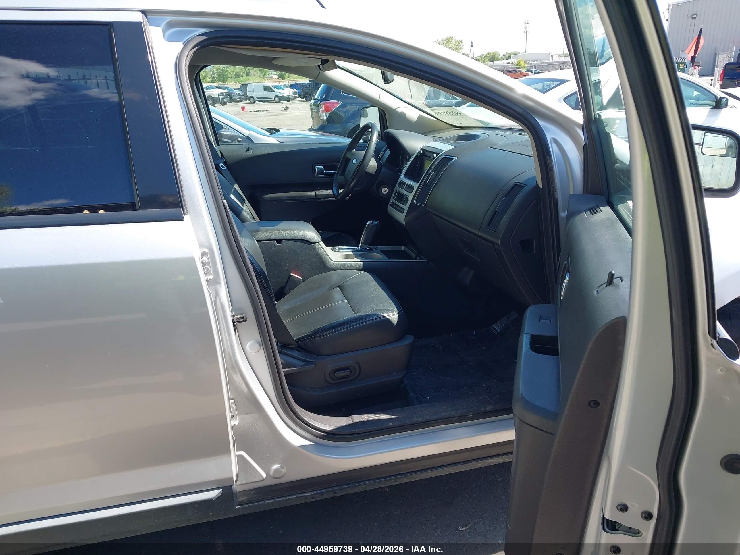 2010 Ford Edge Sel Silver vin: 2FMDK3JC5ABB59047