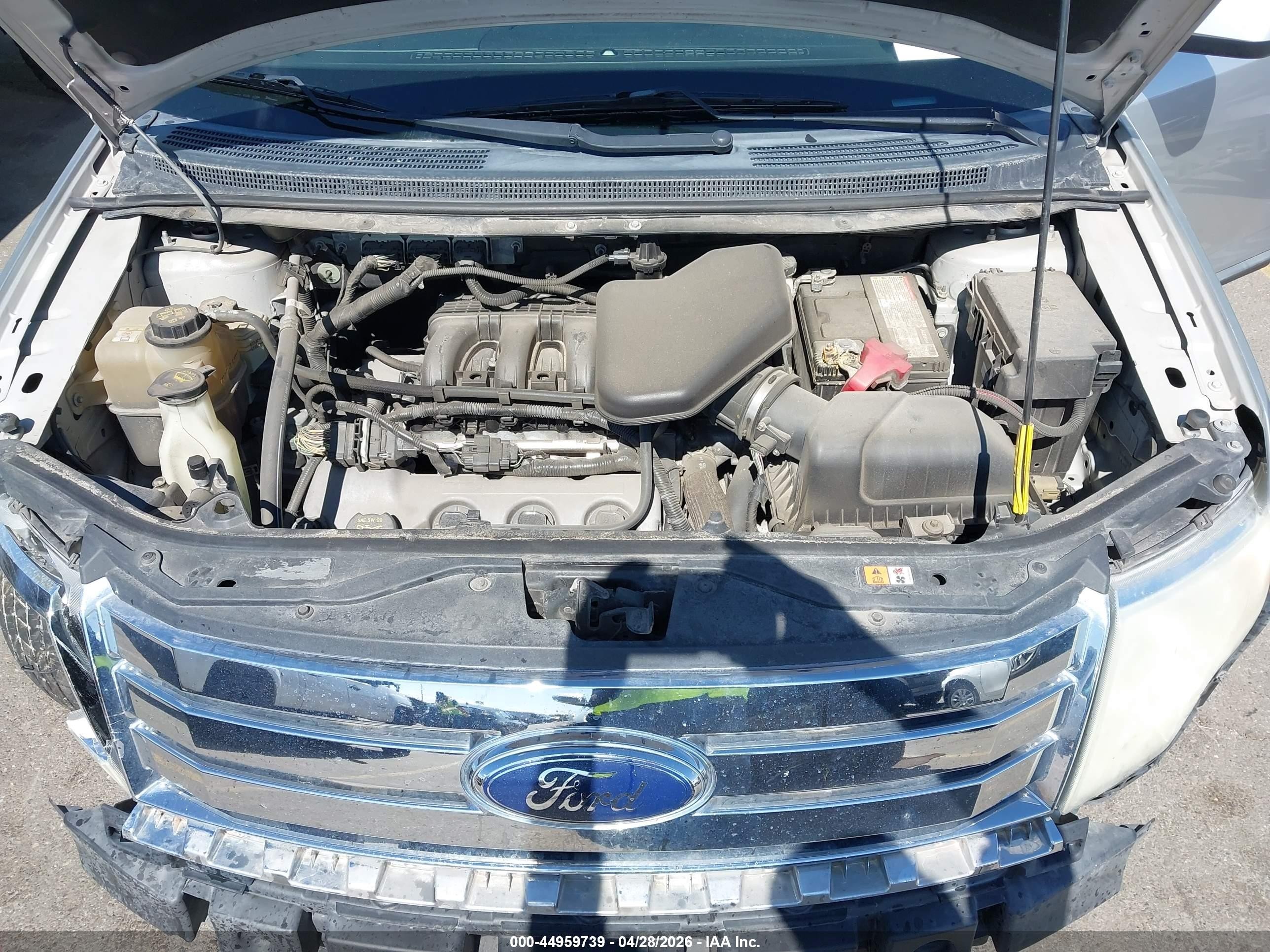 2010 Ford Edge Sel Silver vin: 2FMDK3JC5ABB59047