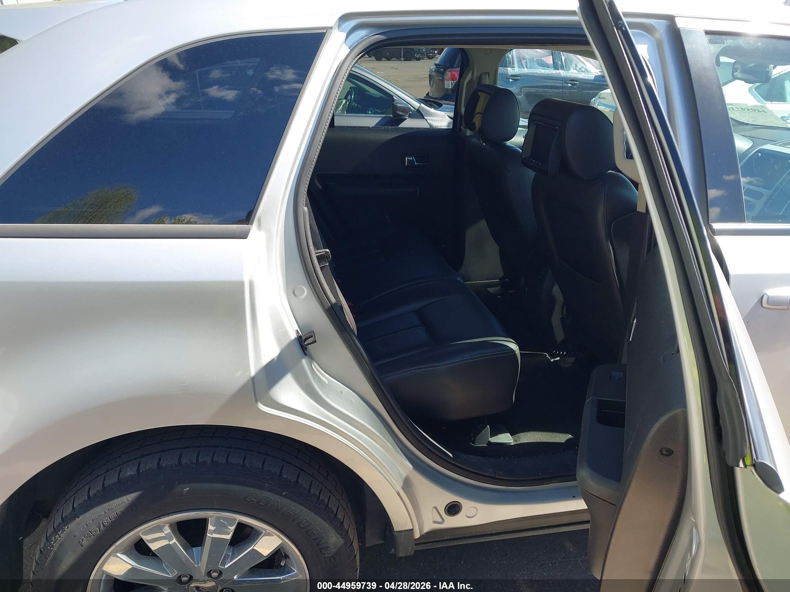 2010 Ford Edge Sel Silver vin: 2FMDK3JC5ABB59047