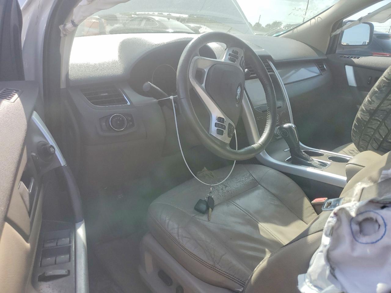 2011 Ford Edge Sel White vin: 2FMDK3JC5BBA38794