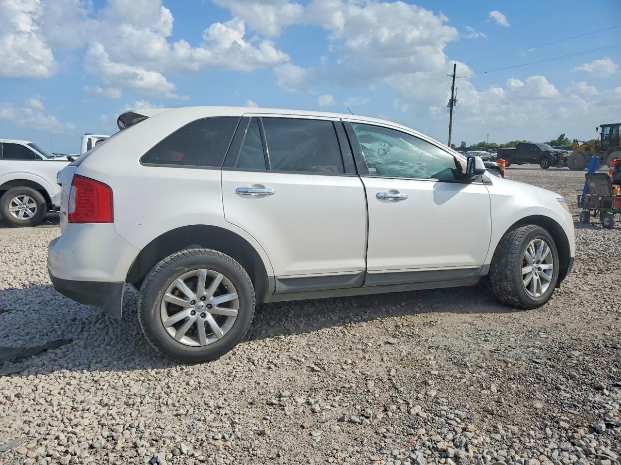 2011 Ford Edge Sel White vin: 2FMDK3JC5BBA38794
