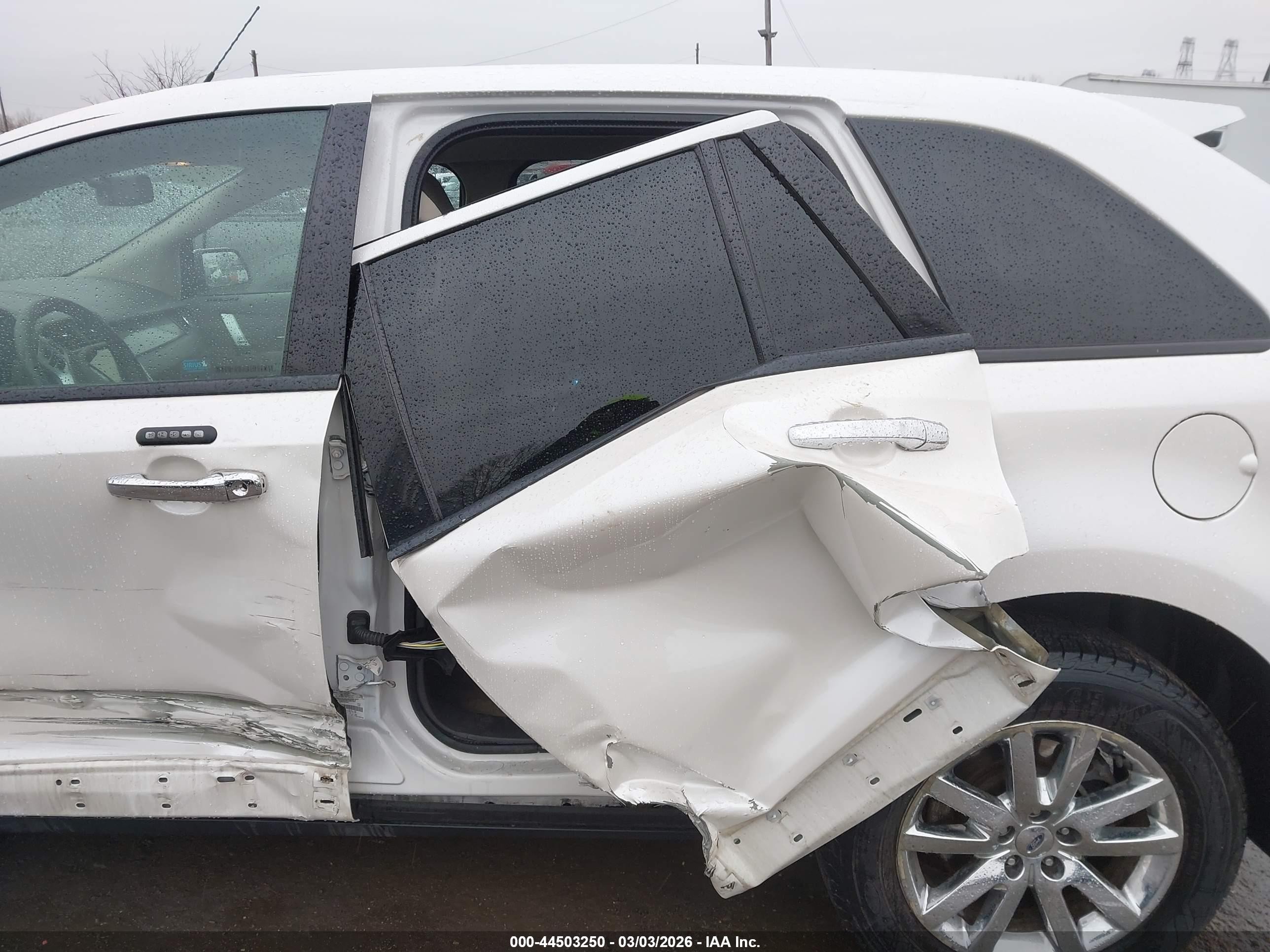 2011 Ford Edge Sel White vin: 2FMDK3JC5BBA55689
