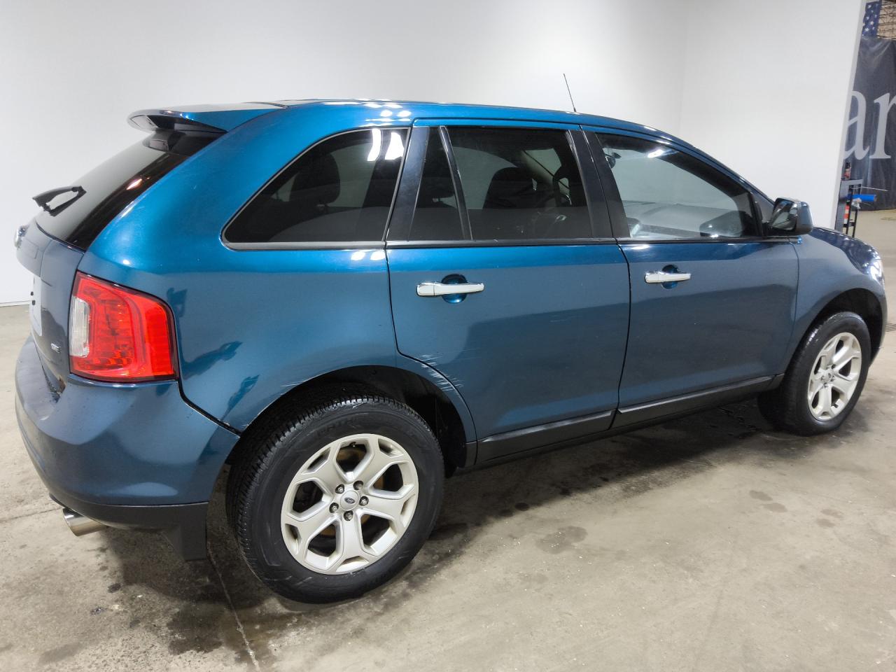 2011 Ford Edge Sel Blue vin: 2FMDK3JC5BBA69284 Damage: Rear Bumper/Cover, Broken, Replacement Required