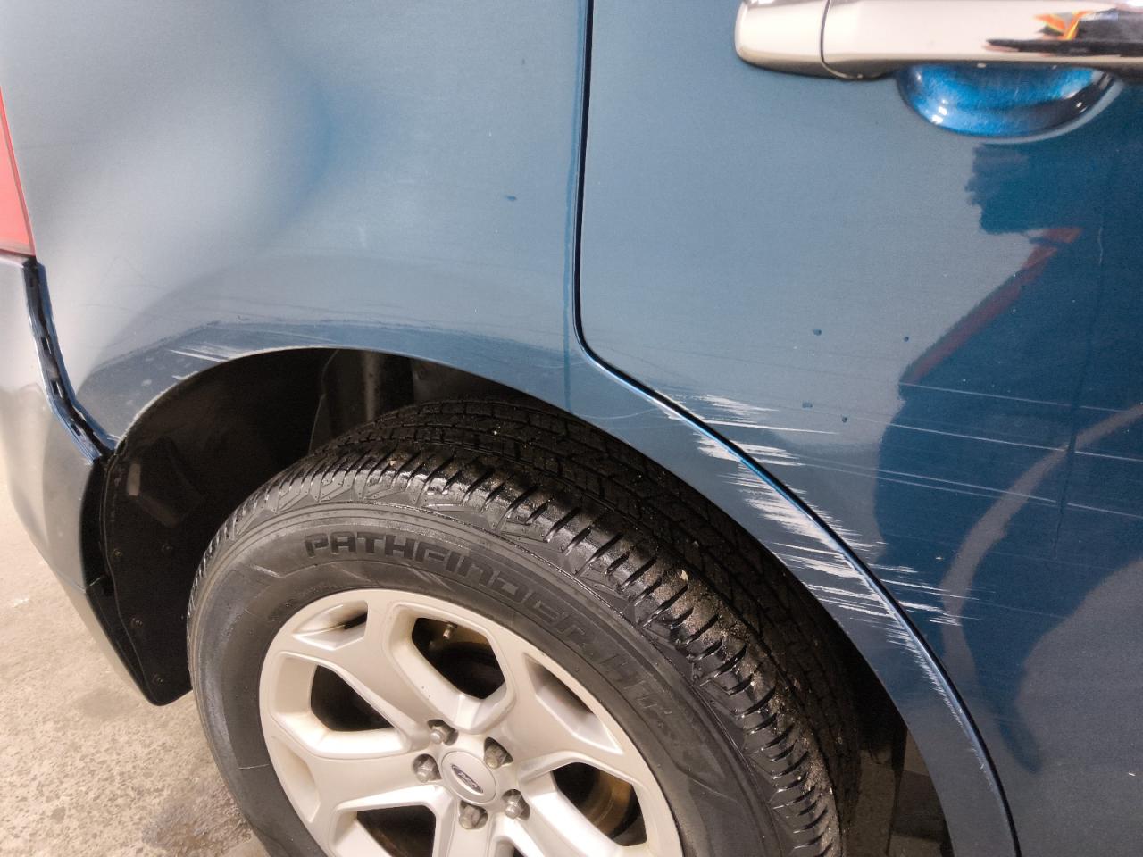 2011 Ford Edge Sel Blue vin: 2FMDK3JC5BBA69284 Damage: Right Qtr Panel, Heavy Scratch, > 12 Inches