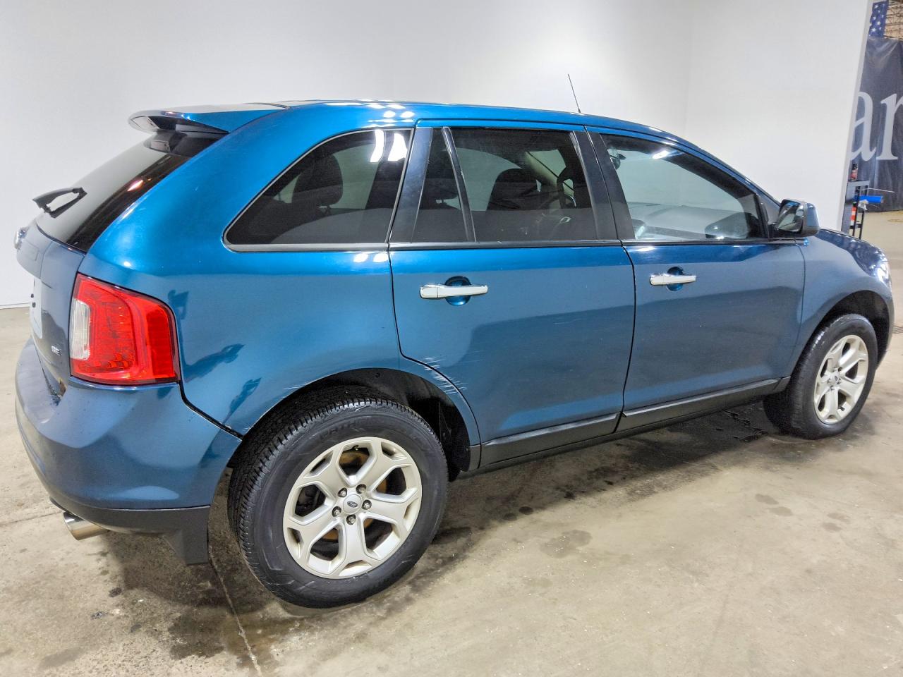 2011 Ford Edge Sel Blue vin: 2FMDK3JC5BBA69284