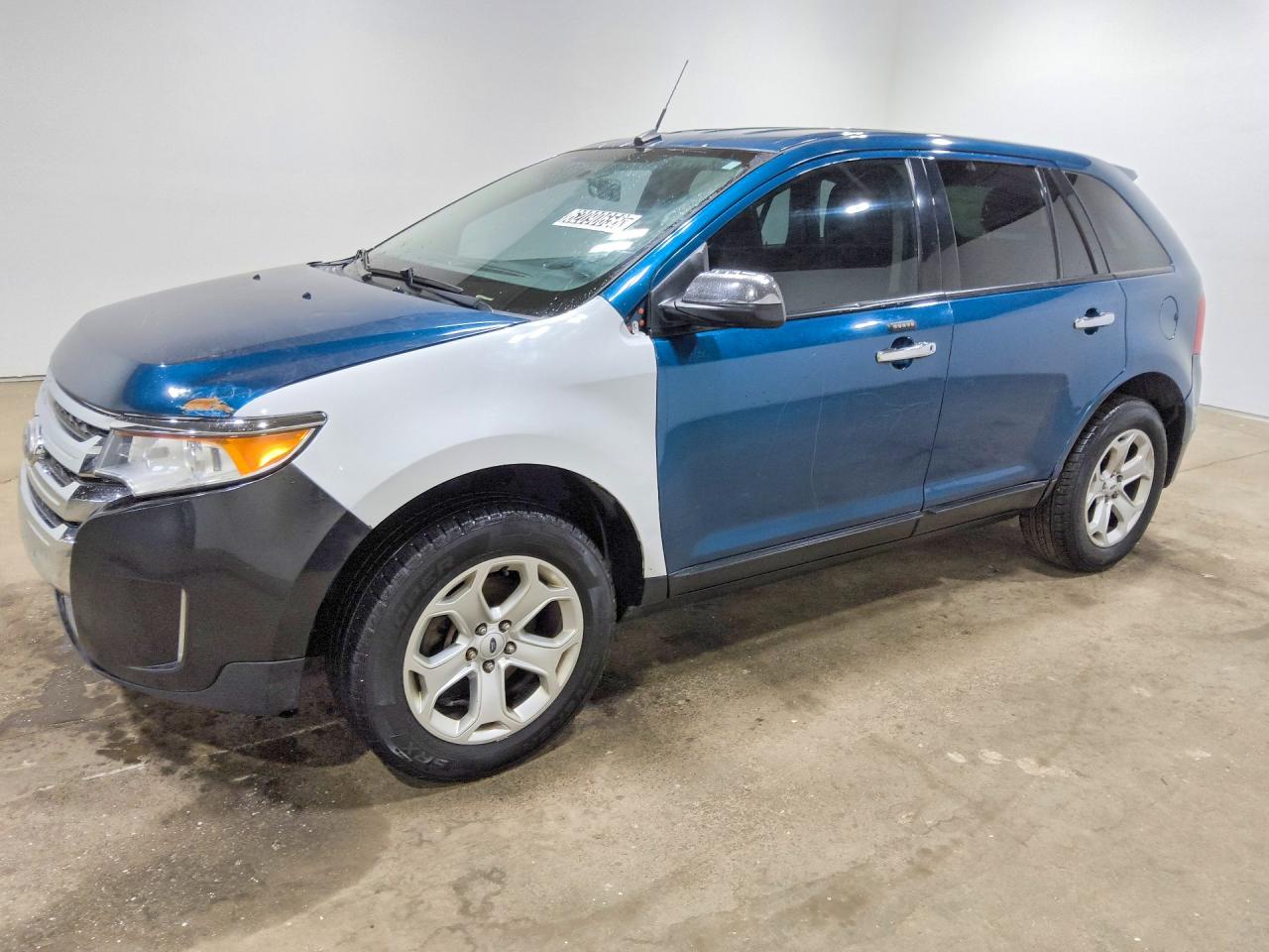2011 Ford Edge Sel Синий vin: 2FMDK3JC5BBA69284