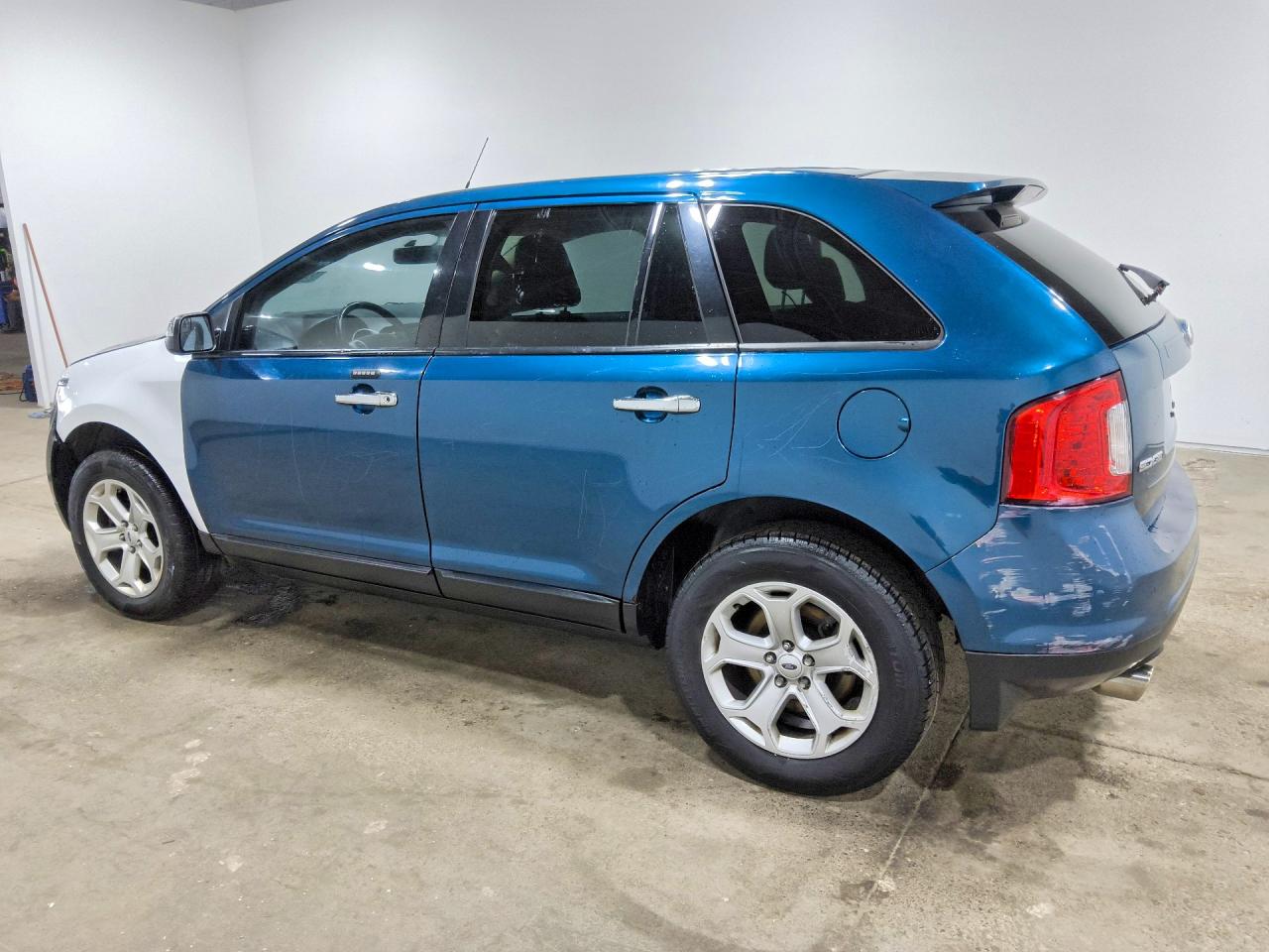 2011 Ford Edge Sel Blue vin: 2FMDK3JC5BBA69284