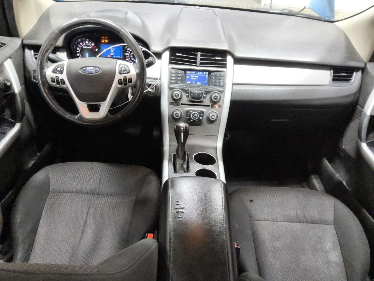 2011 Ford Edge Sel Blue vin: 2FMDK3JC5BBA69284 Damage: Right Front Seat Cushion, Burn Hole, 1/8 To 1/2 Inch