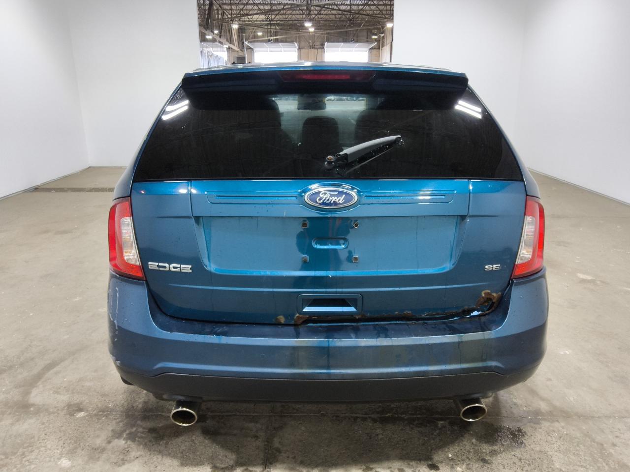 2011 Ford Edge Sel Blue vin: 2FMDK3JC5BBA69284 Damage: Lift Gate, Rust, Severe Damage