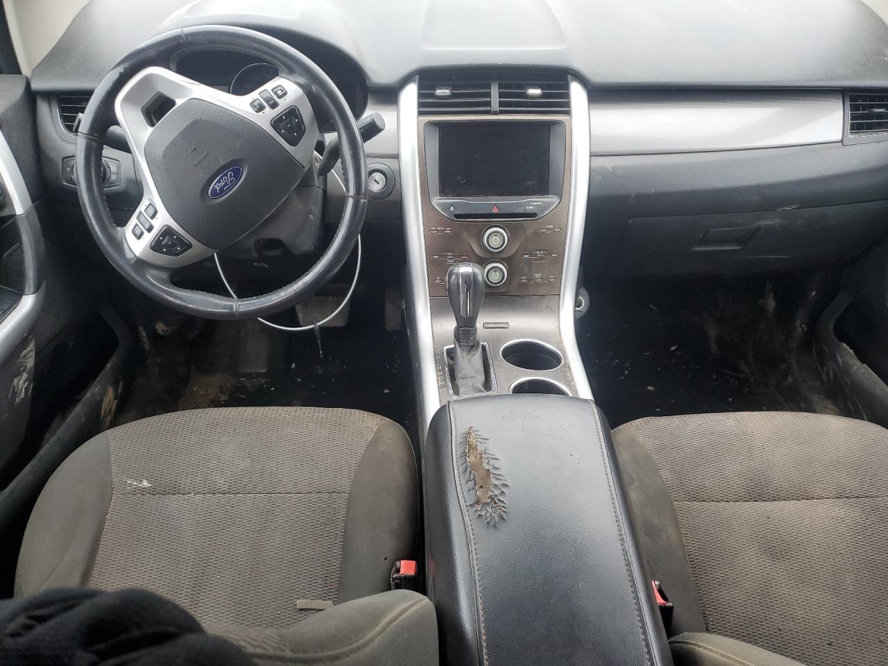 2012 Ford Edge Sel White vin: 2FMDK3JC5CBA02878