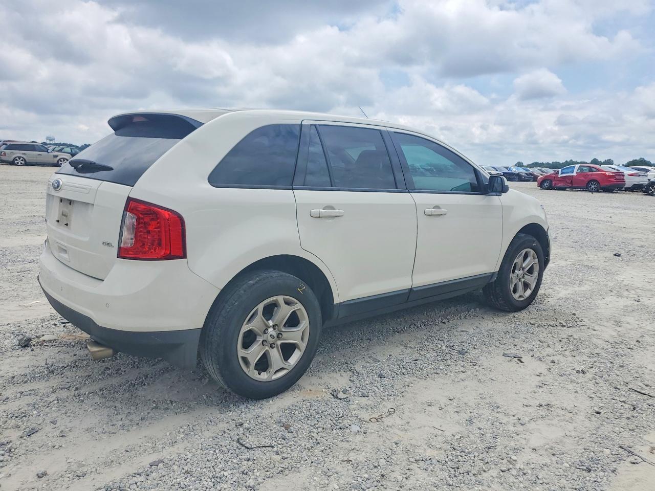 2012 Ford Edge Sel Beige vin: 2FMDK3JC5CBA05084