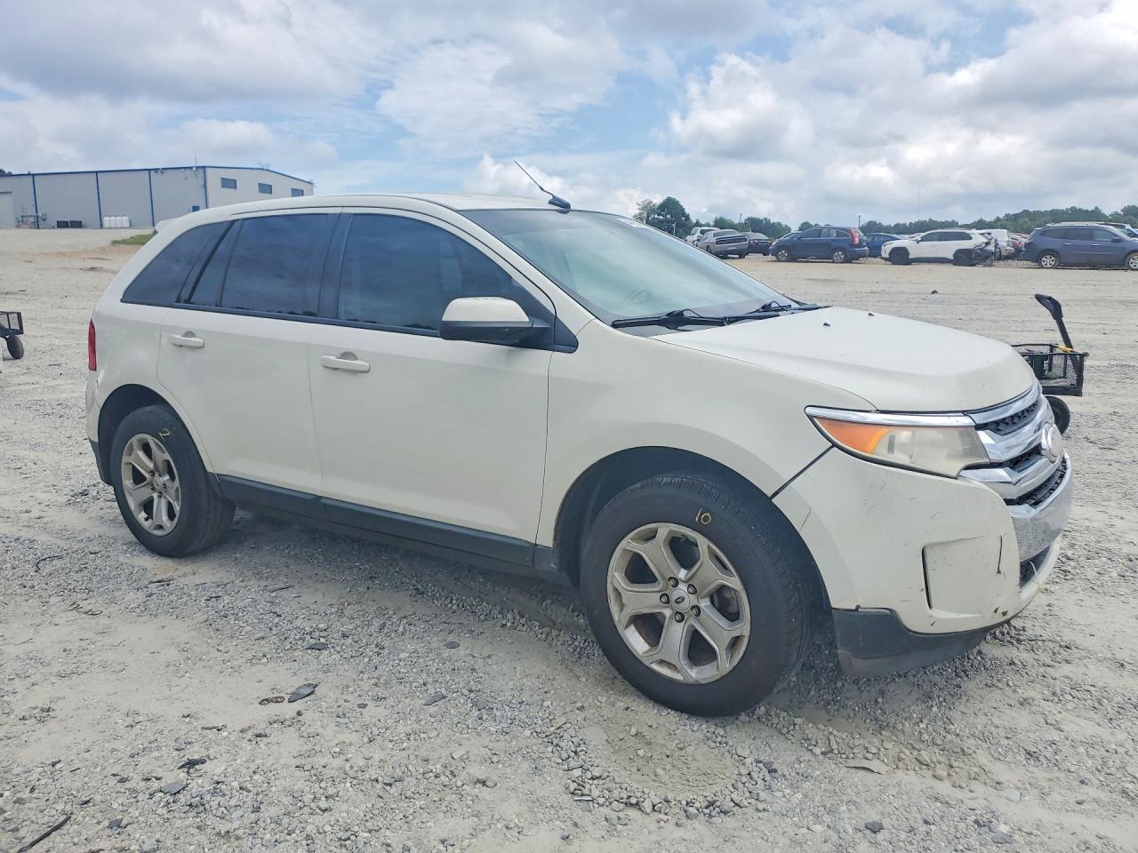 2012 Ford Edge Sel Beige vin: 2FMDK3JC5CBA05084