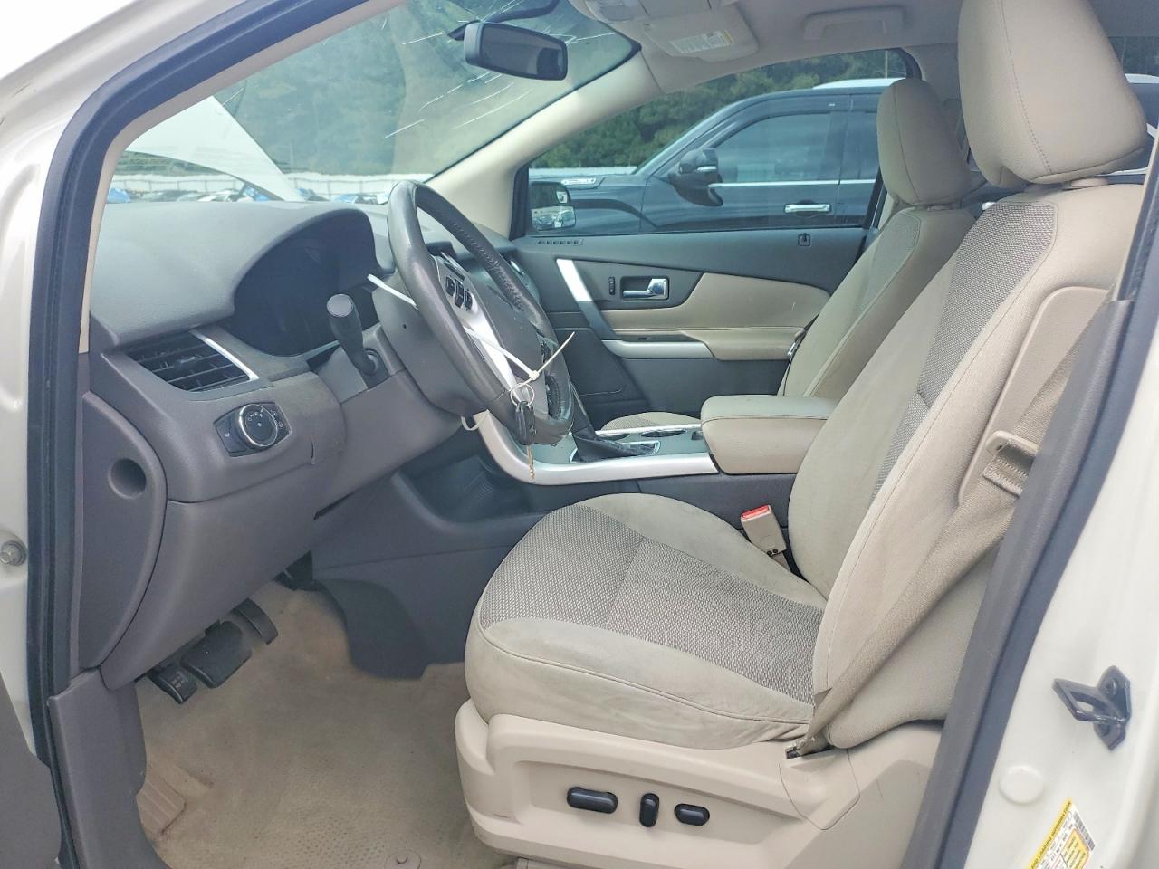 2012 Ford Edge Sel Beige vin: 2FMDK3JC5CBA05084