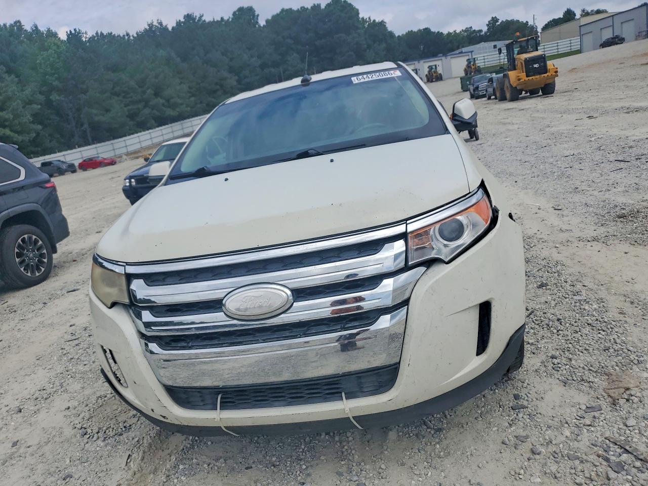 2012 Ford Edge Sel Beige vin: 2FMDK3JC5CBA05084
